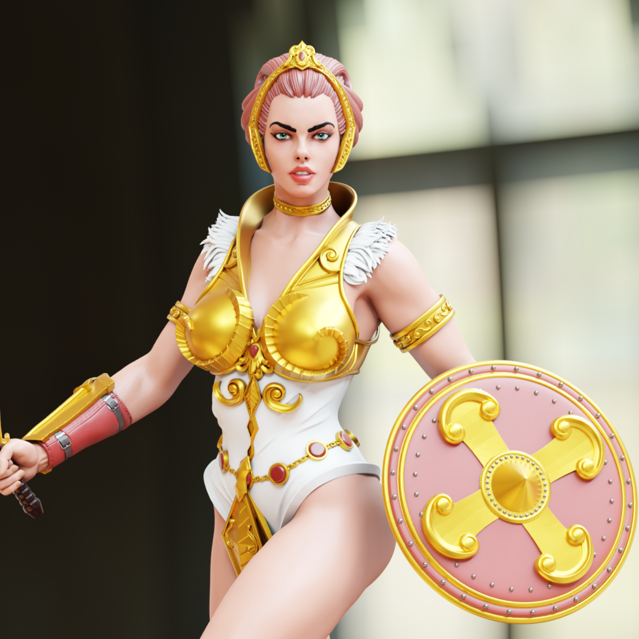 2218 Teela - Masters of the Universe - STL 3D Print Files