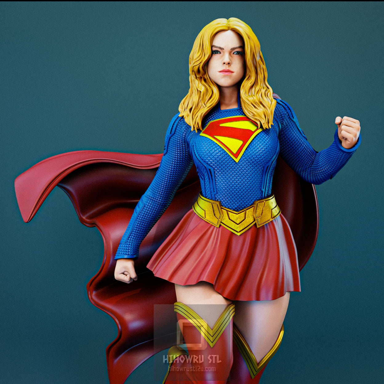 4936 Supergirl - DC Comics - STL 3D Print Files
