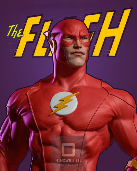 4339 The Flash - DC Comics  - STL 3D Print Files
