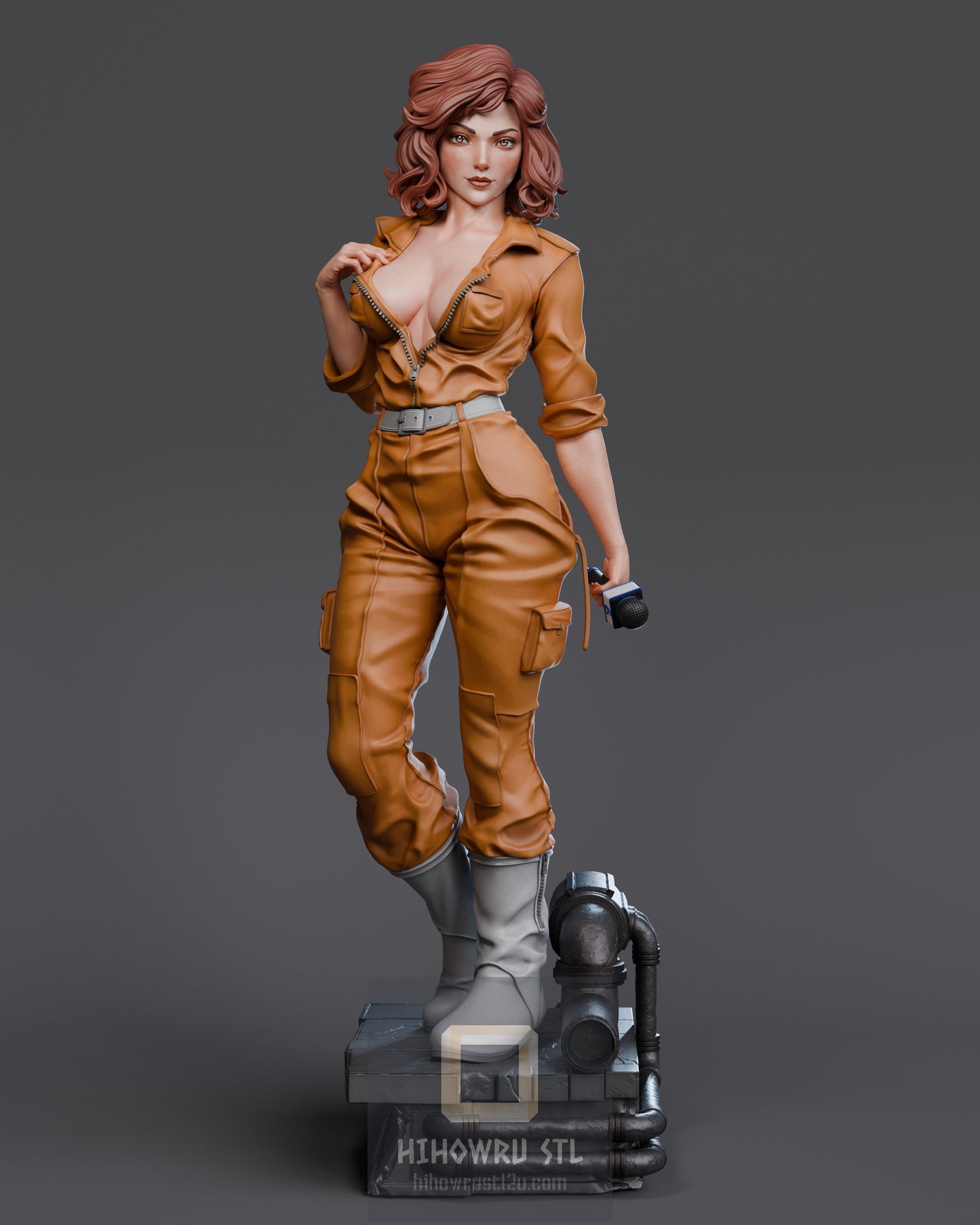 4853 April O'Neil NSFW - TMNT - STL 3D Print Files