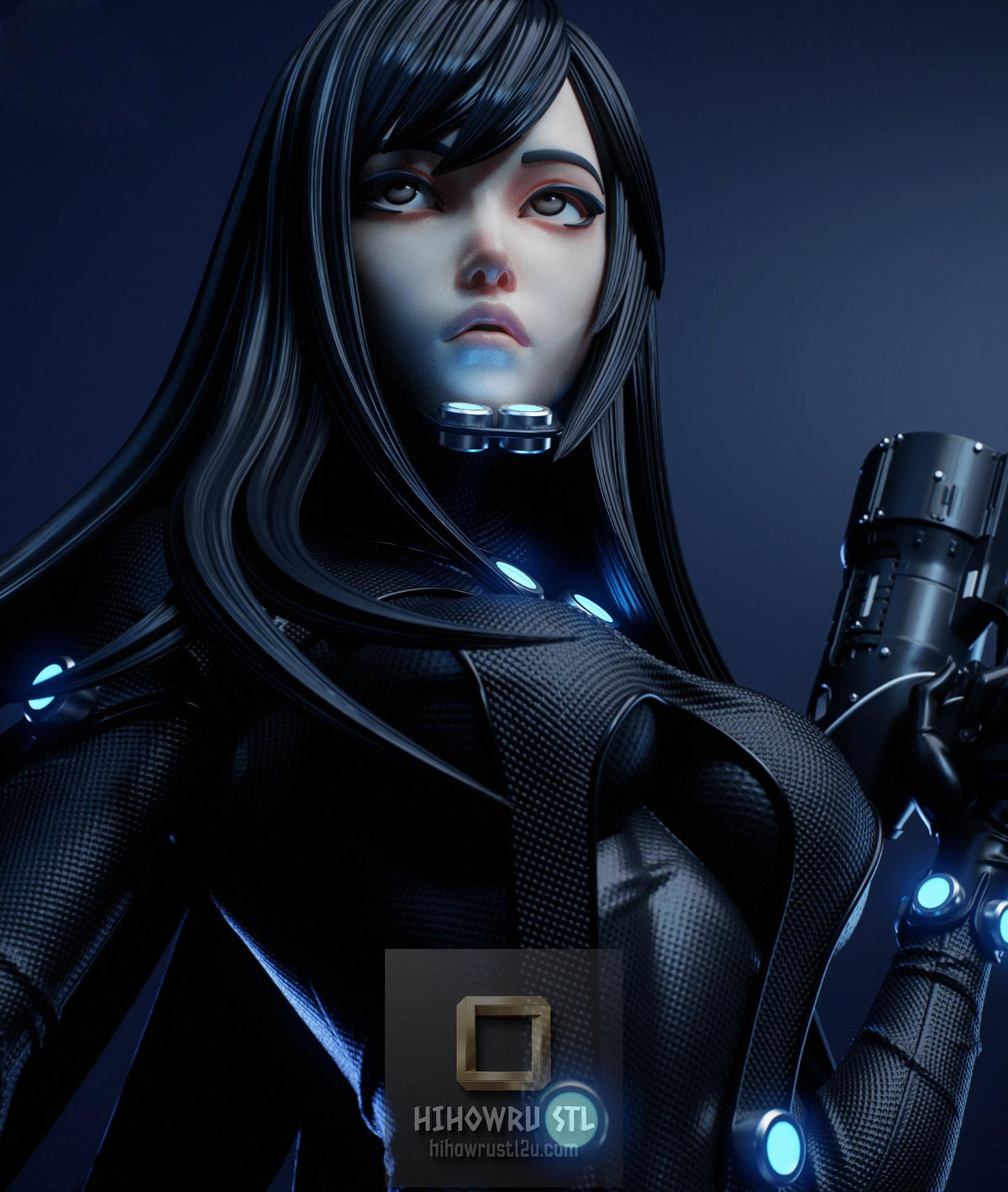 5658 Reika Shimohira NSFW - Gantz - STL 3D Print Files