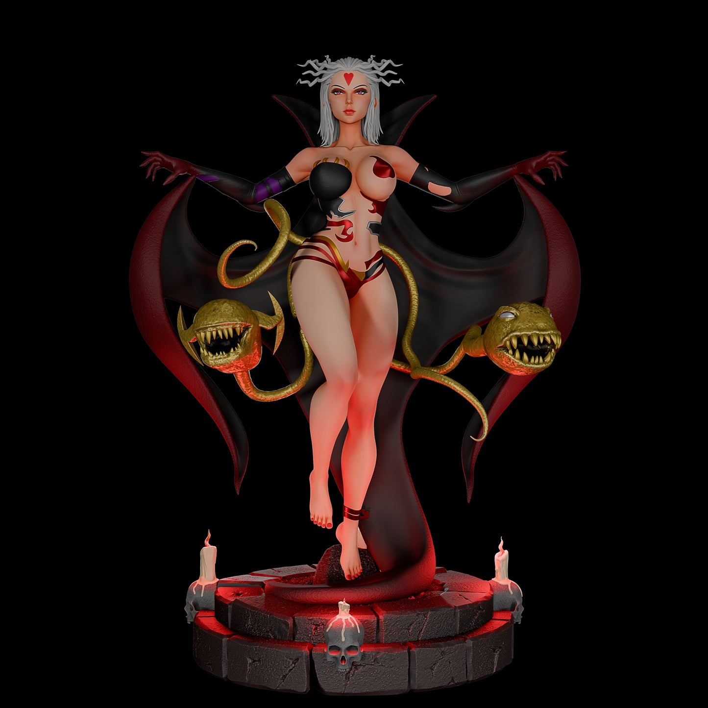 4255 Cloud of Darkness NSFW - Final Fantasy - STL 3D Print Files