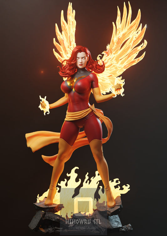 4548 Dark Phoenix - X-MEN - STL 3D Print Files