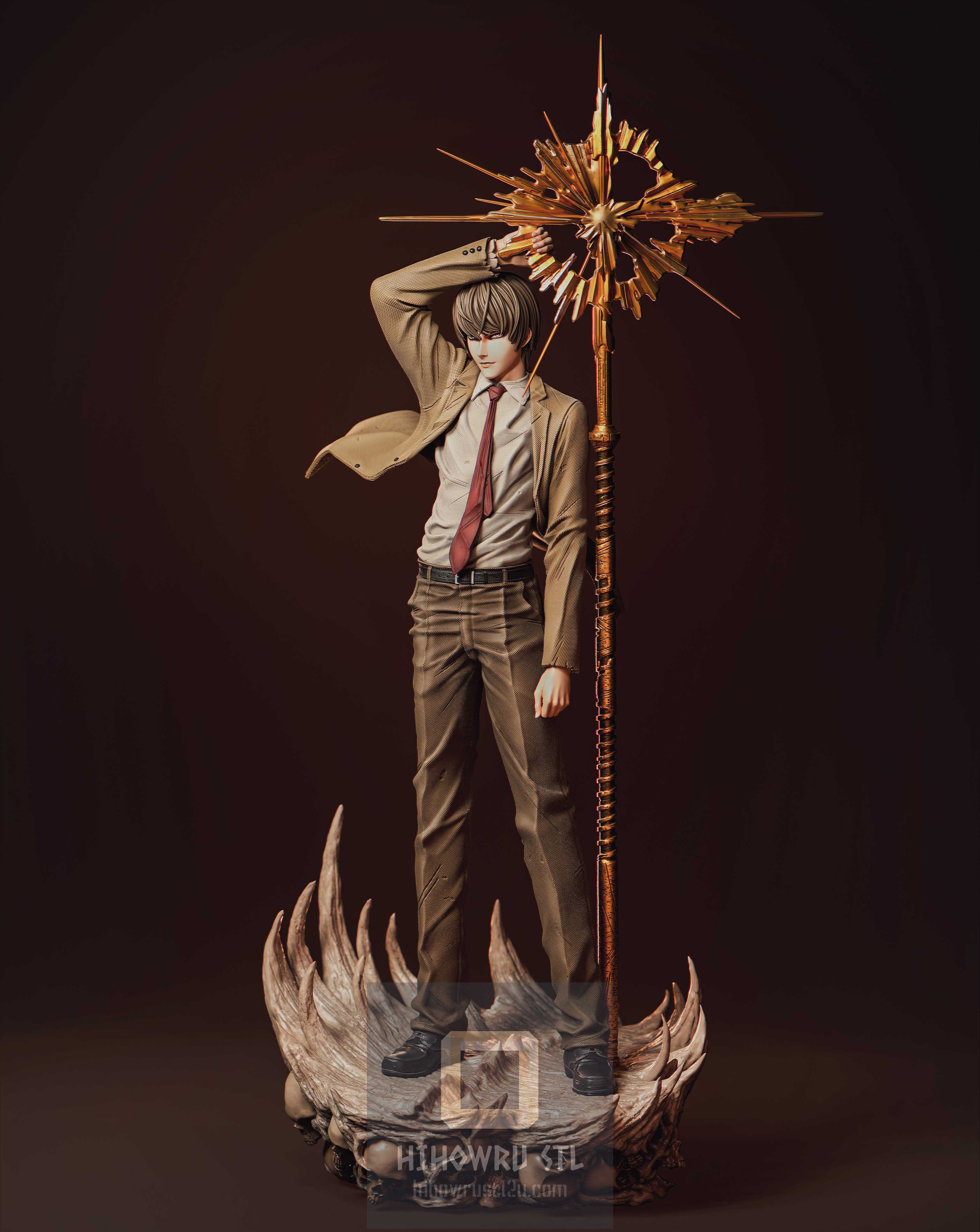 4349 Light Yagami - Death Note - STL 3D Print Files – My Stl