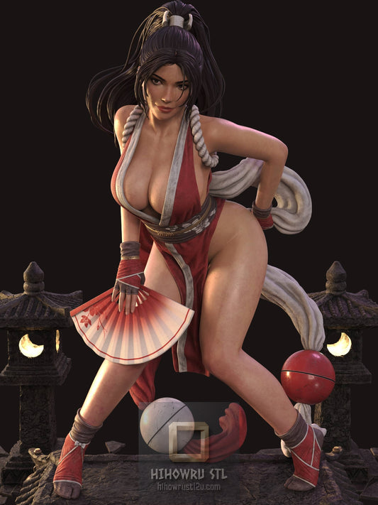 5468 Mai Shiranui - King of Fighters - STL 3D Print Files
