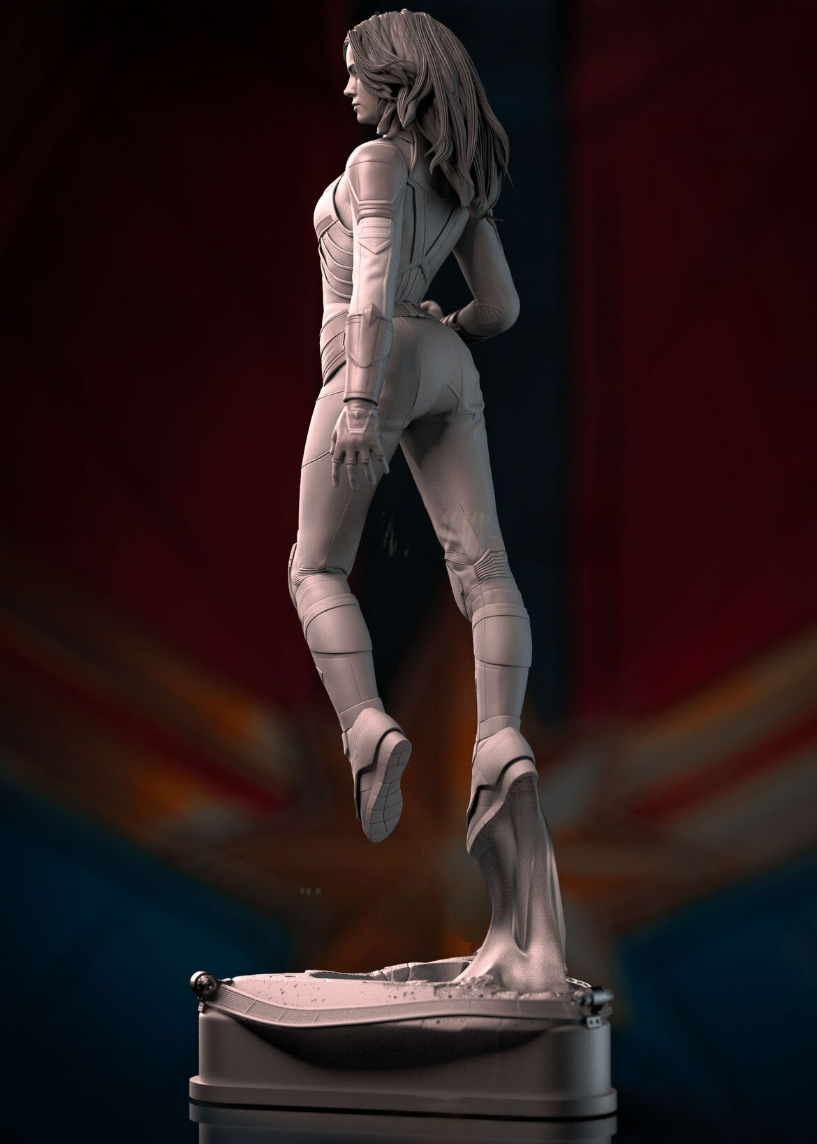 Captain Marvel NSFW - Brie Larson - STL 3D Print Files