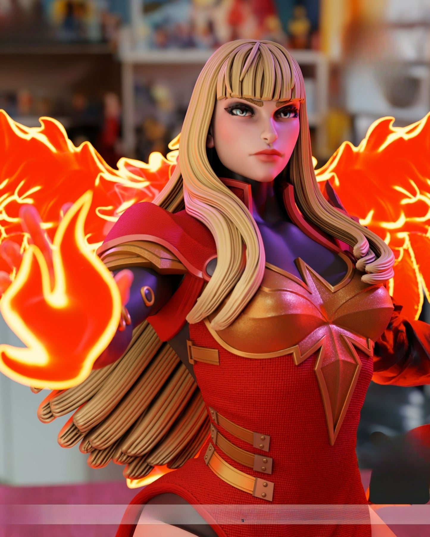 2965 Magik Phoenix Five - Marvel Comics - STL 3D Print Files