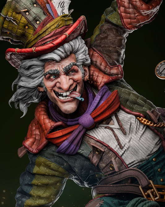 3214 Mad Hatter - Alice's Adventures in Wonderland - STL 3D Print Files