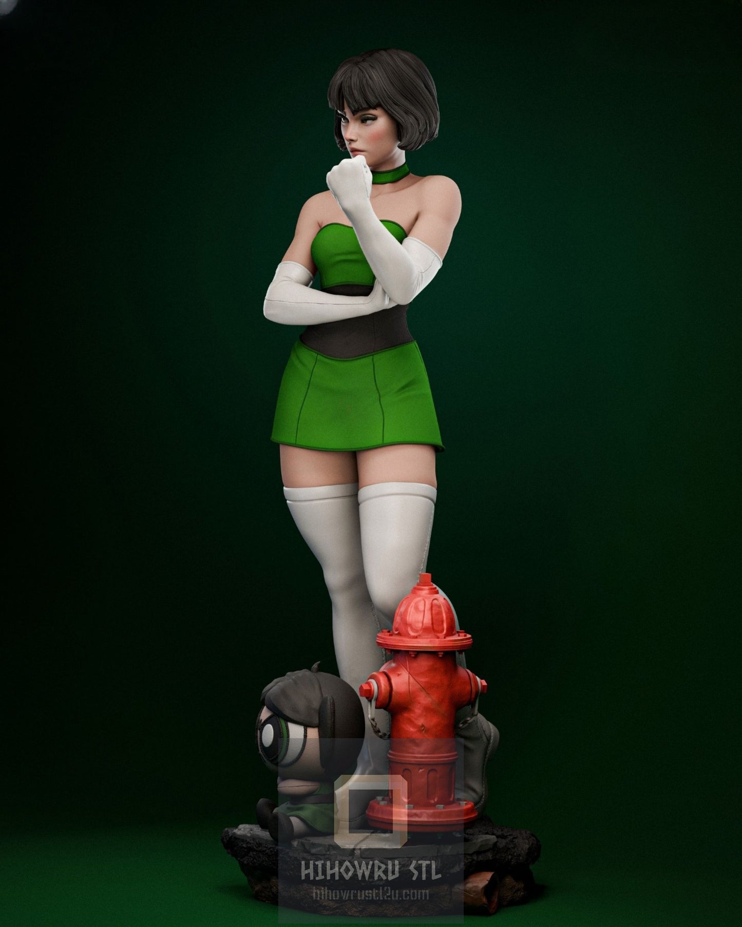 4353 Buttercup - Powerpuff Girls - STL 3D Print Files