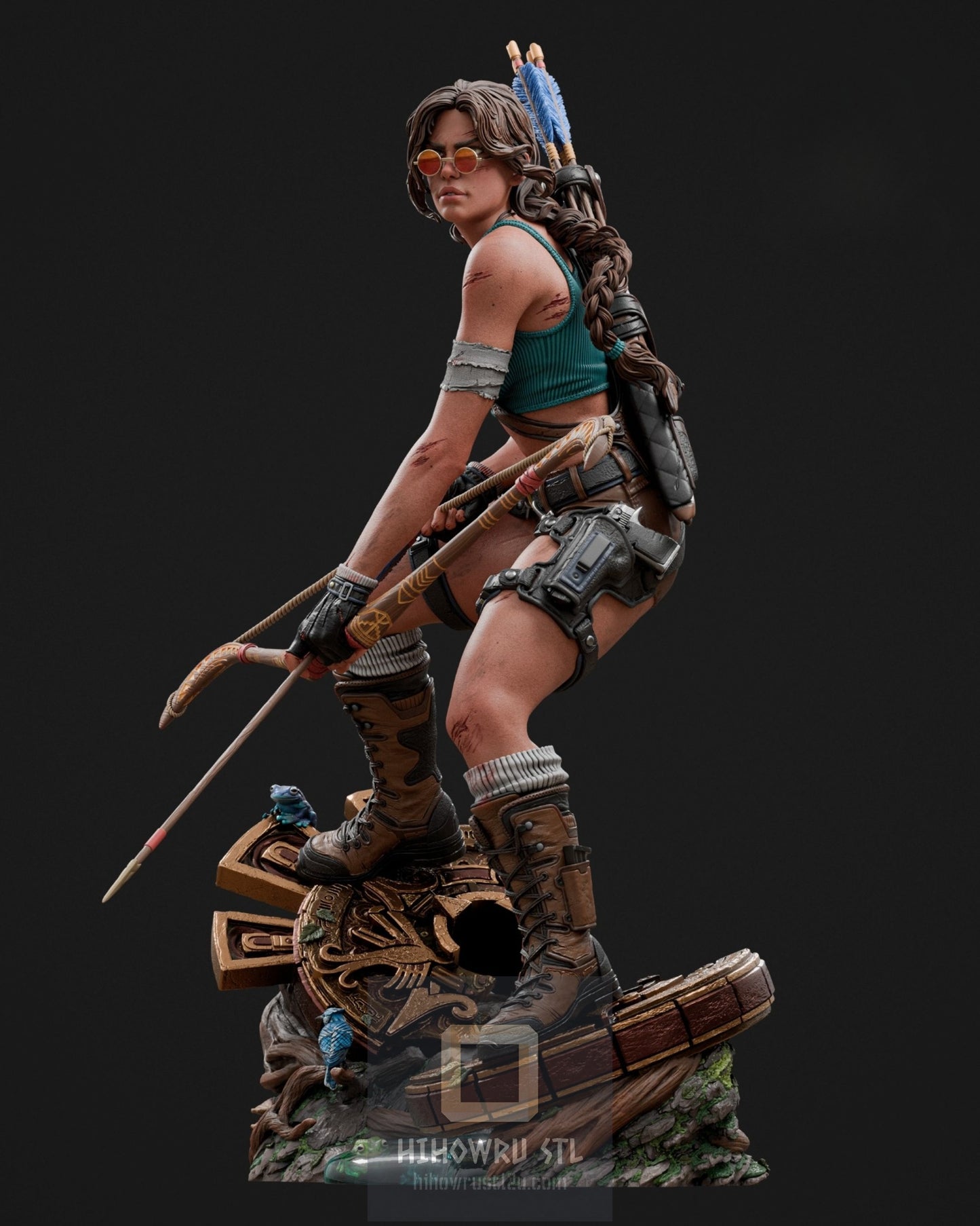 4376 Lara Croft - Tomb Raider - STL 3D Print Files