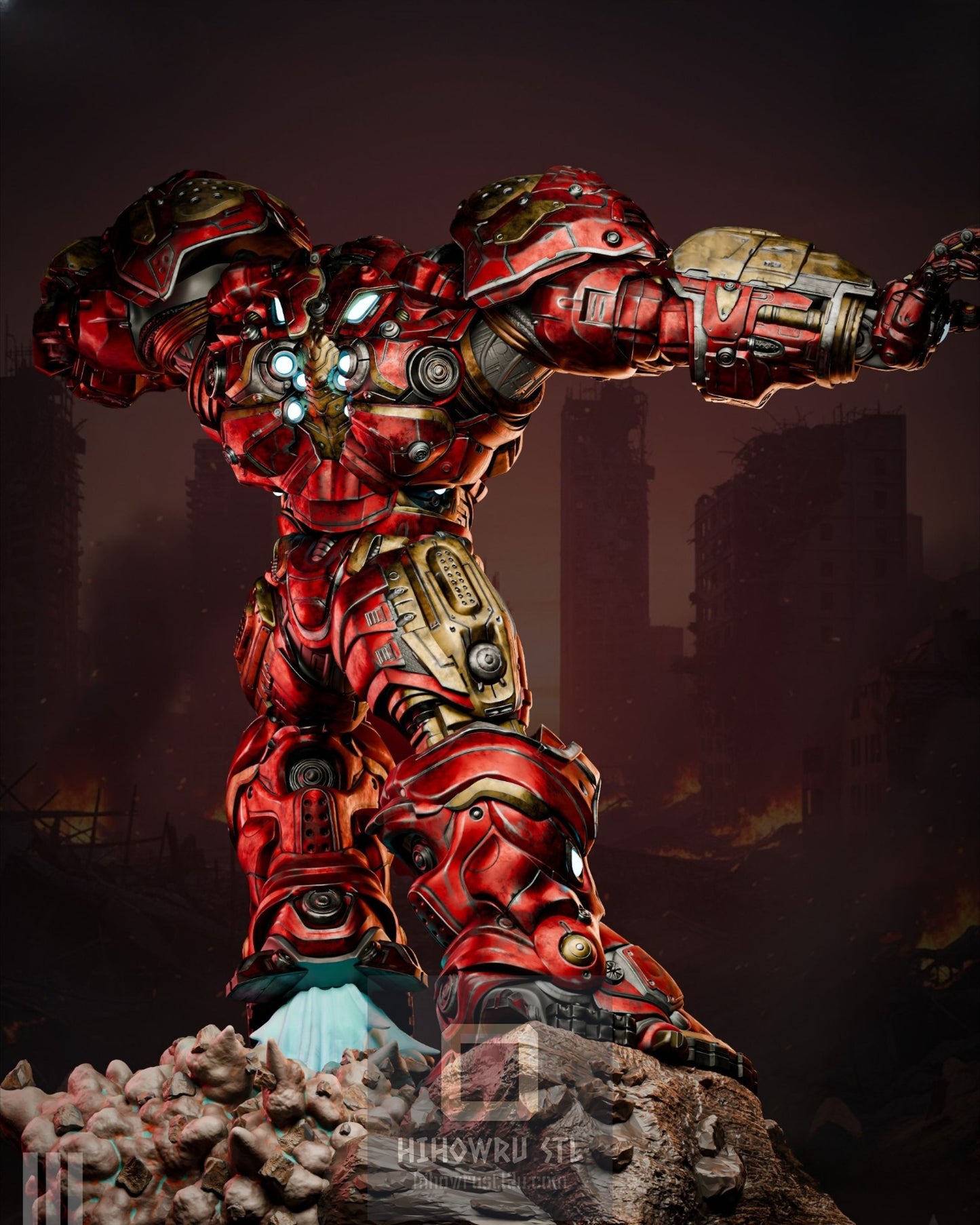 4488 Hulkbuster - Marvel Comics - STL 3D Print Files