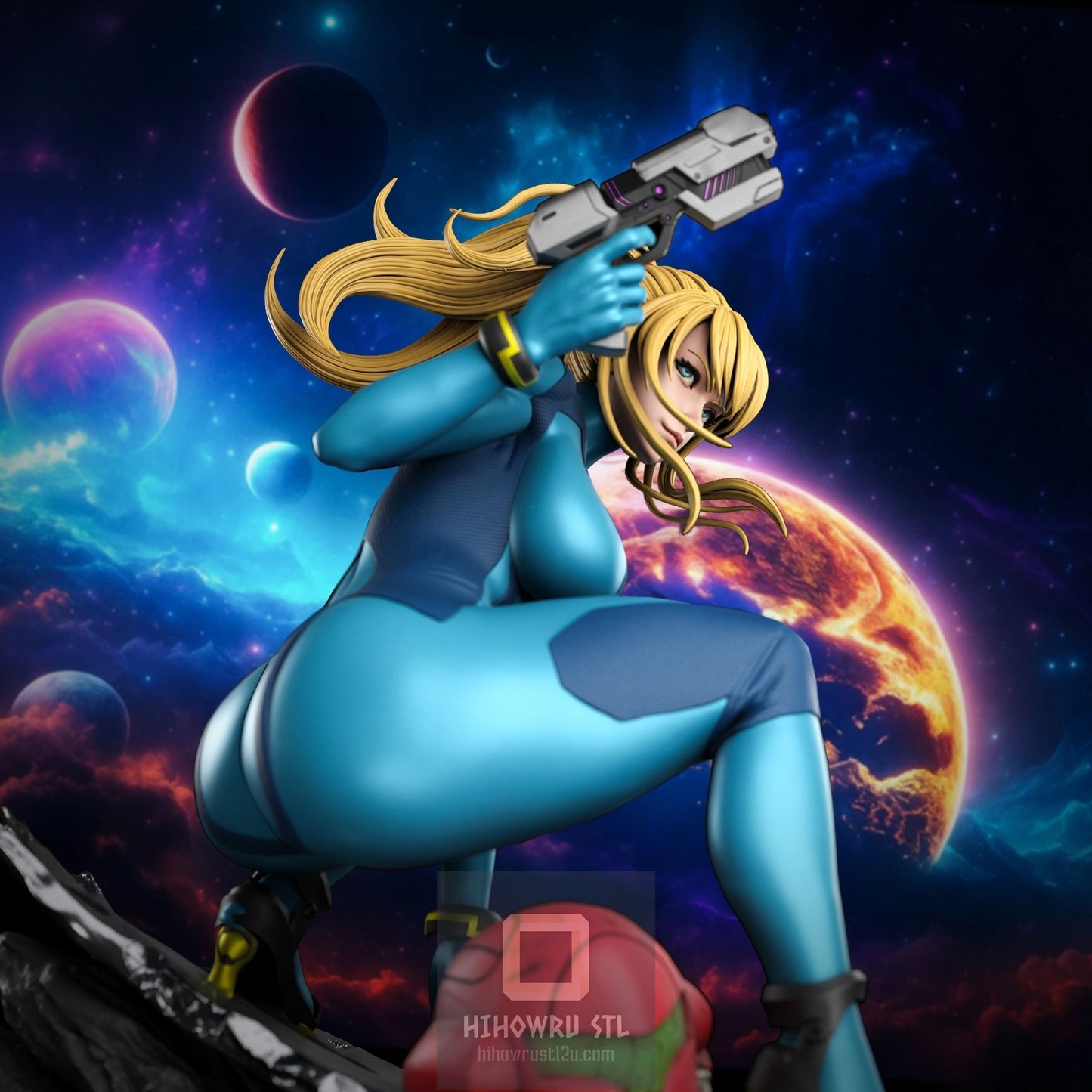 4565 Samus Aran - Metroid - STL 3D Print Files