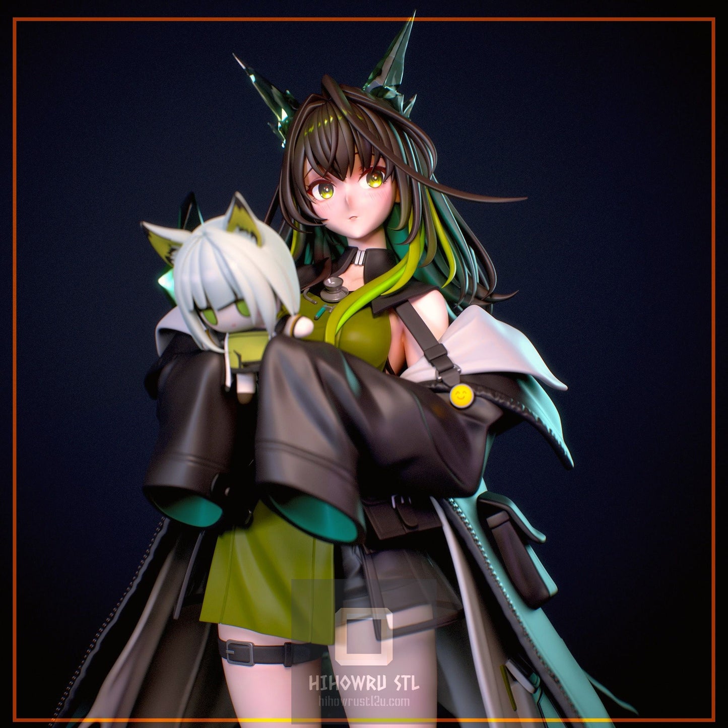 4854 Mon3tr - Arknights Terra - STL 3D Print Files