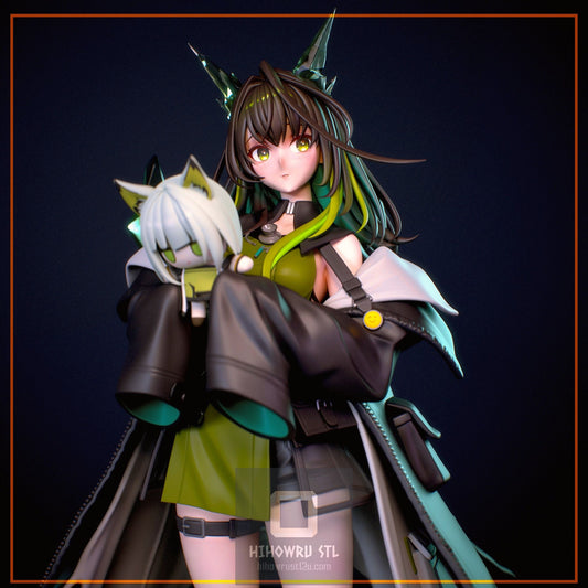 4854 Mon3tr - Arknights Terra - STL 3D Print Files