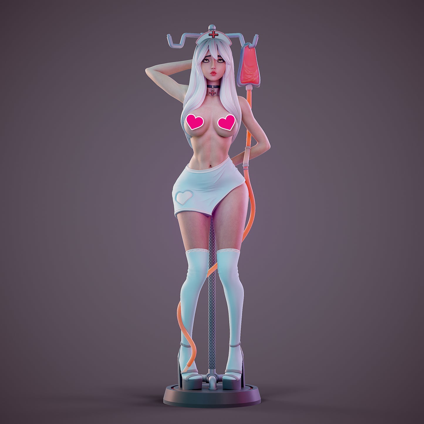 2538 Sweet Nurse NSFW - STL 3D Print Files