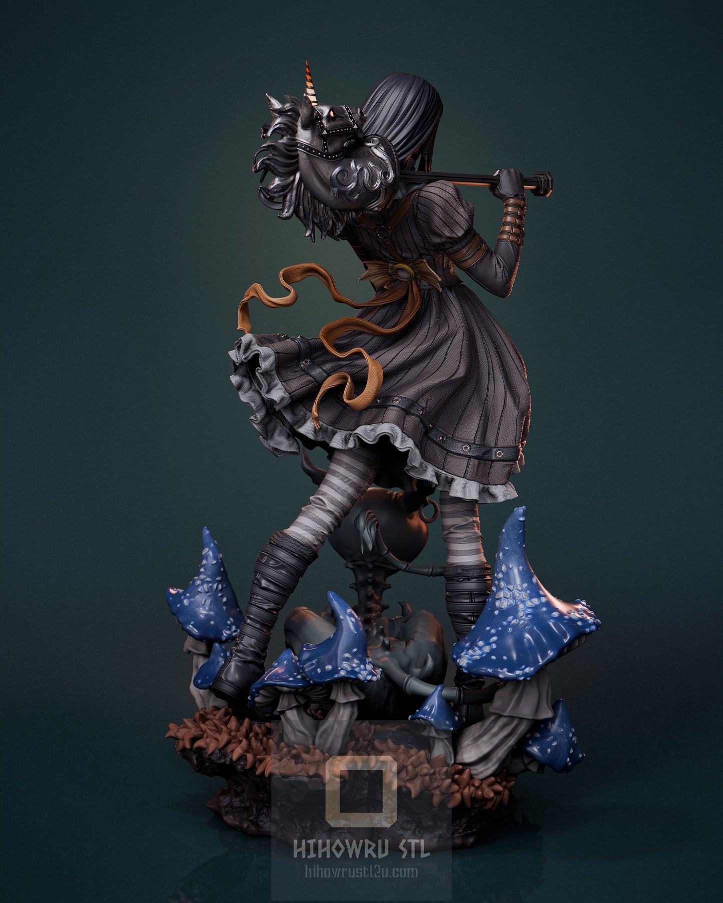 4450 Alice Liddell NSFW - ALICE Madness Returns - STL 3D Print Files