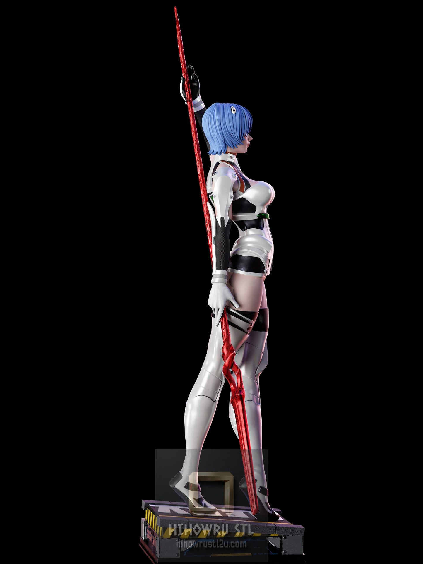 5343 Rei Ayanami NSFW - Evangelion - STL 3D Print Files