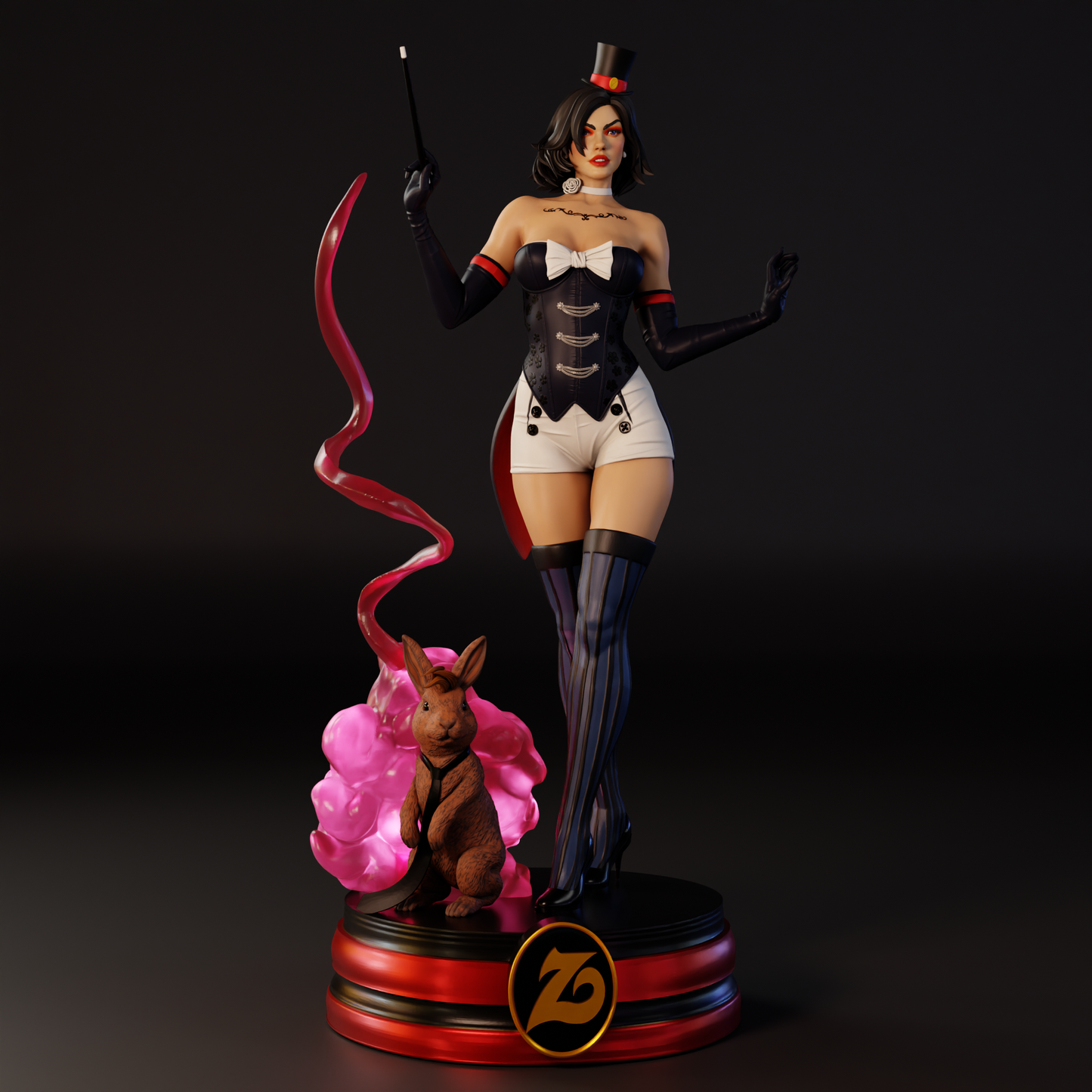 2537 Zatanna Zatara NSFW - DC Bombshells - STL 3D Print Files