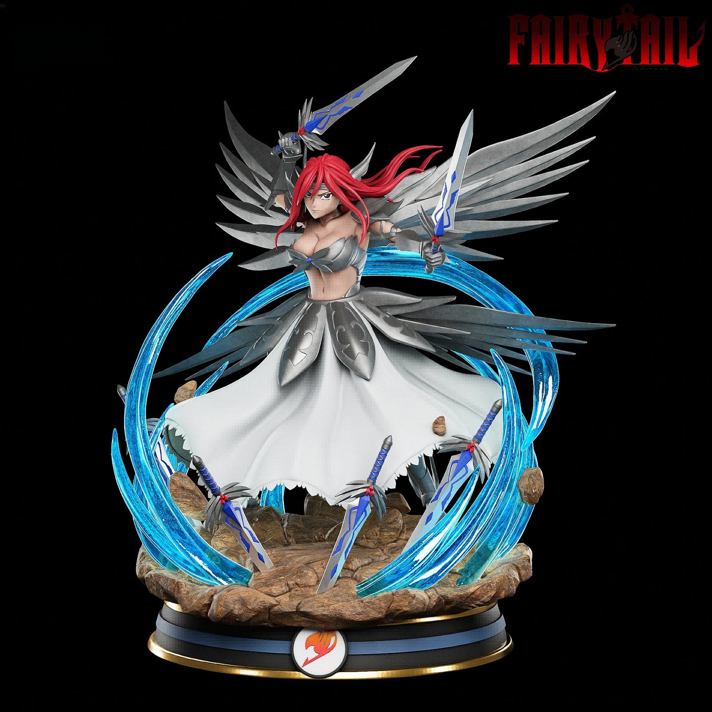 3312 Erza Scarlet - Fairy Tail - STL 3D Print Files