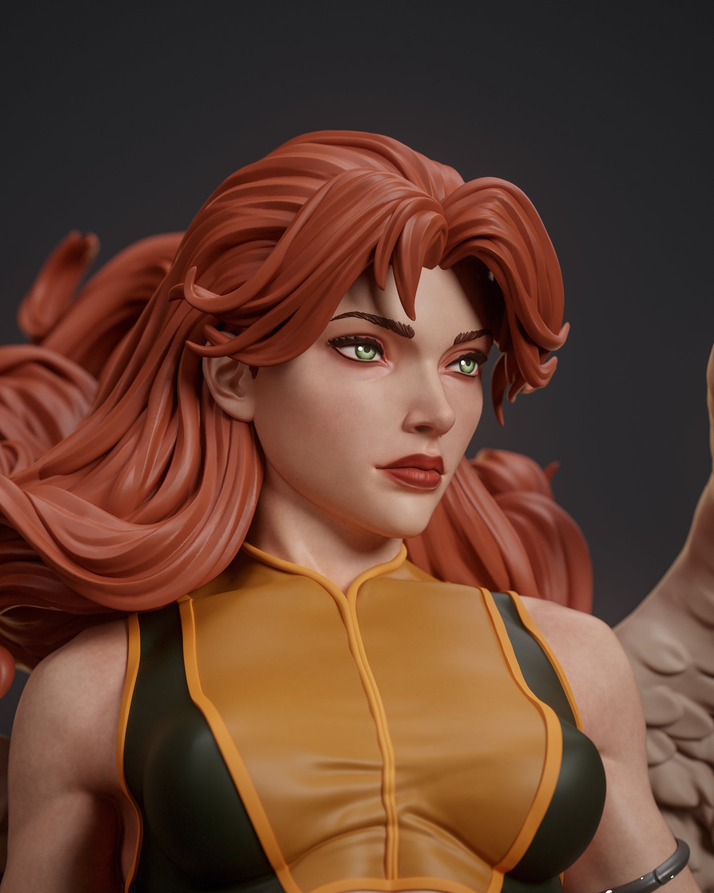 3418 Hawkgirl - DC Comics - STL 3D Print Files