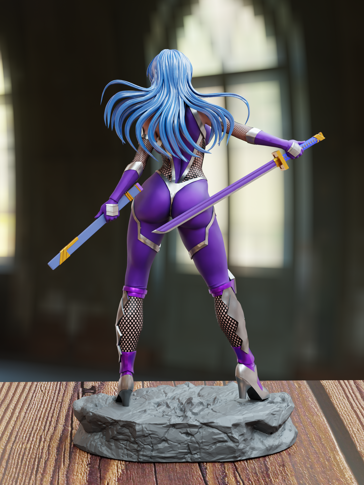 2216 Igawa Asagi NSFW - Taimanin - STL 3D Print Files