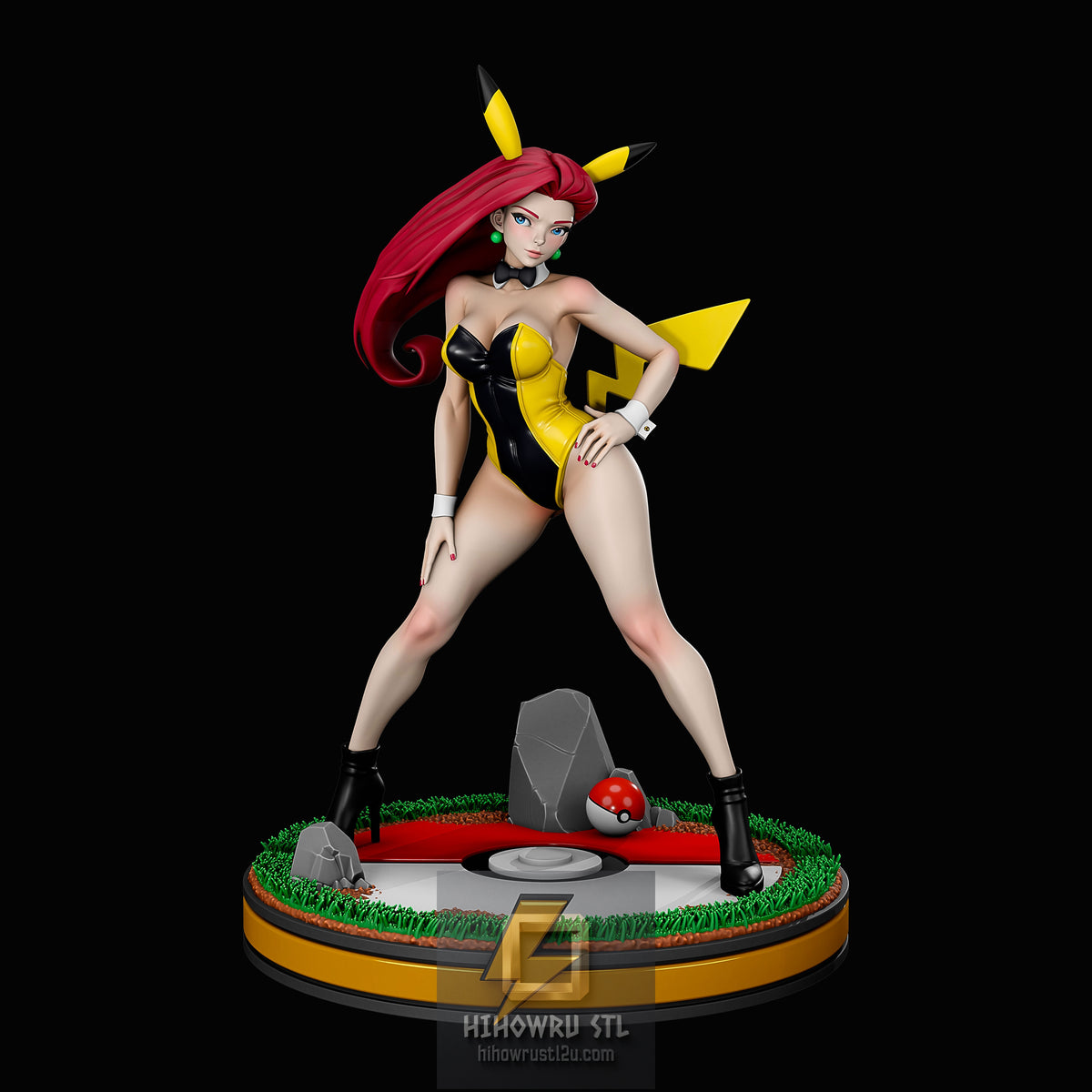 5619 Jessie NSFW - Pokemon - STL 3D Print Files
