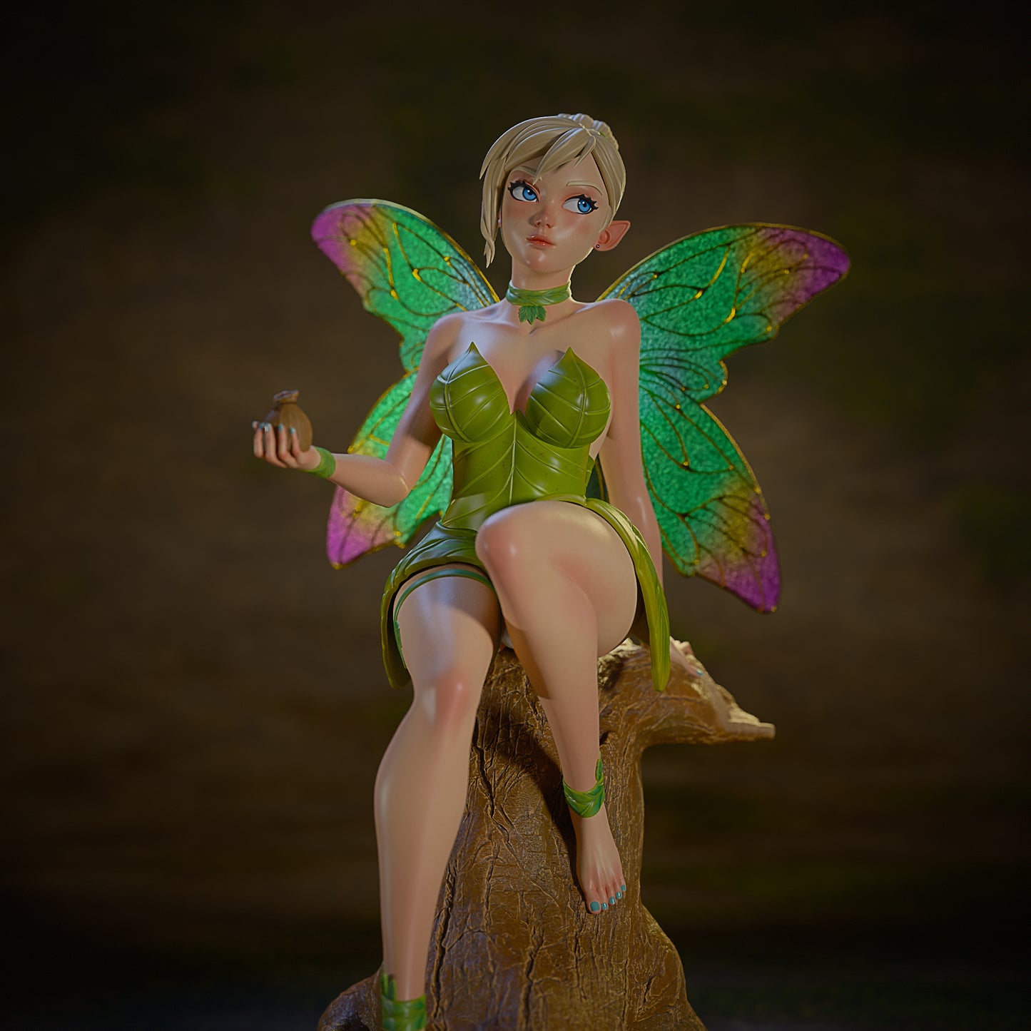 3167 Tinker Bell NSFW - Peter Pan - STL 3D Print Files