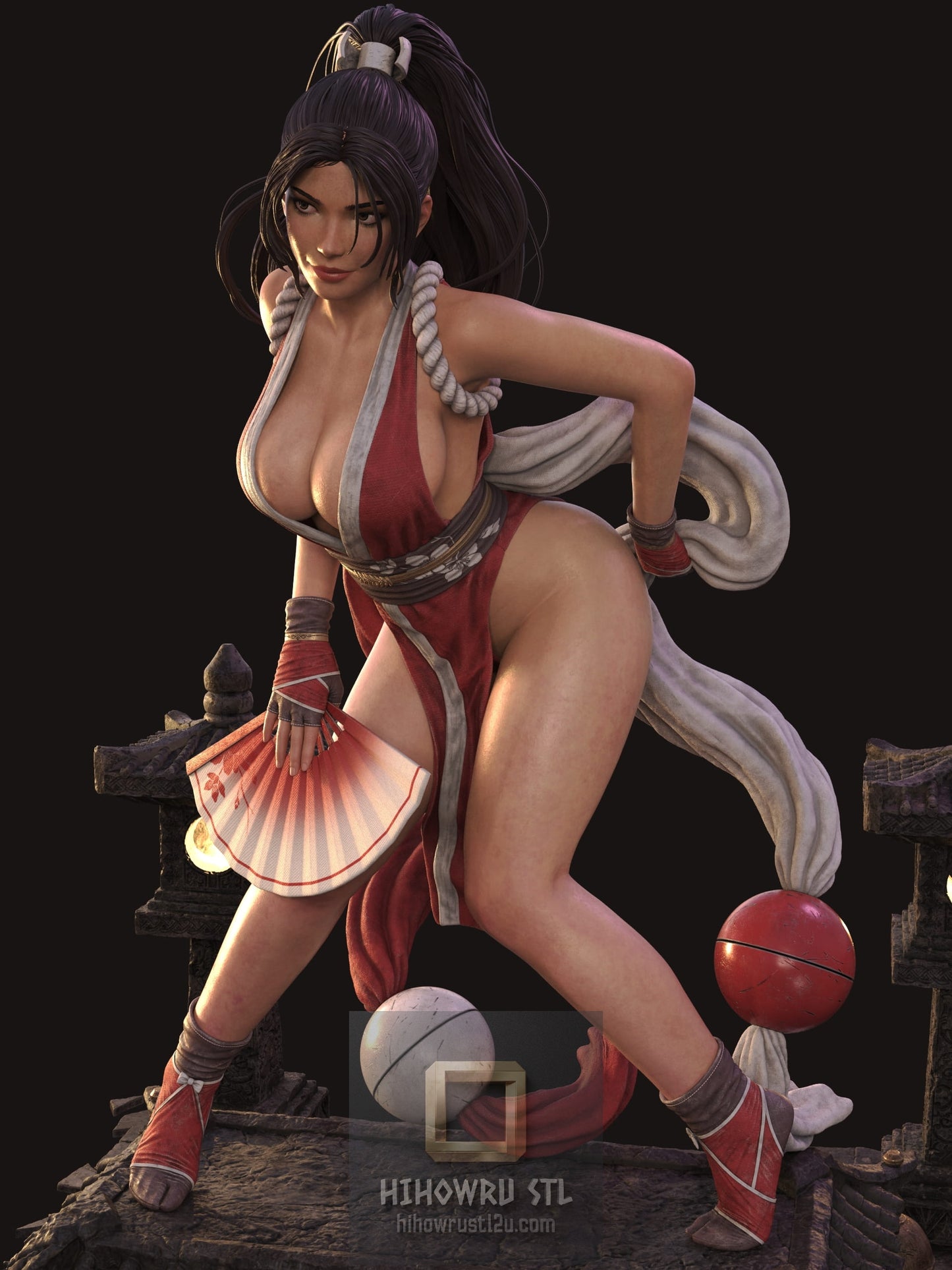 5468 Mai Shiranui - King of Fighters - STL 3D Print Files