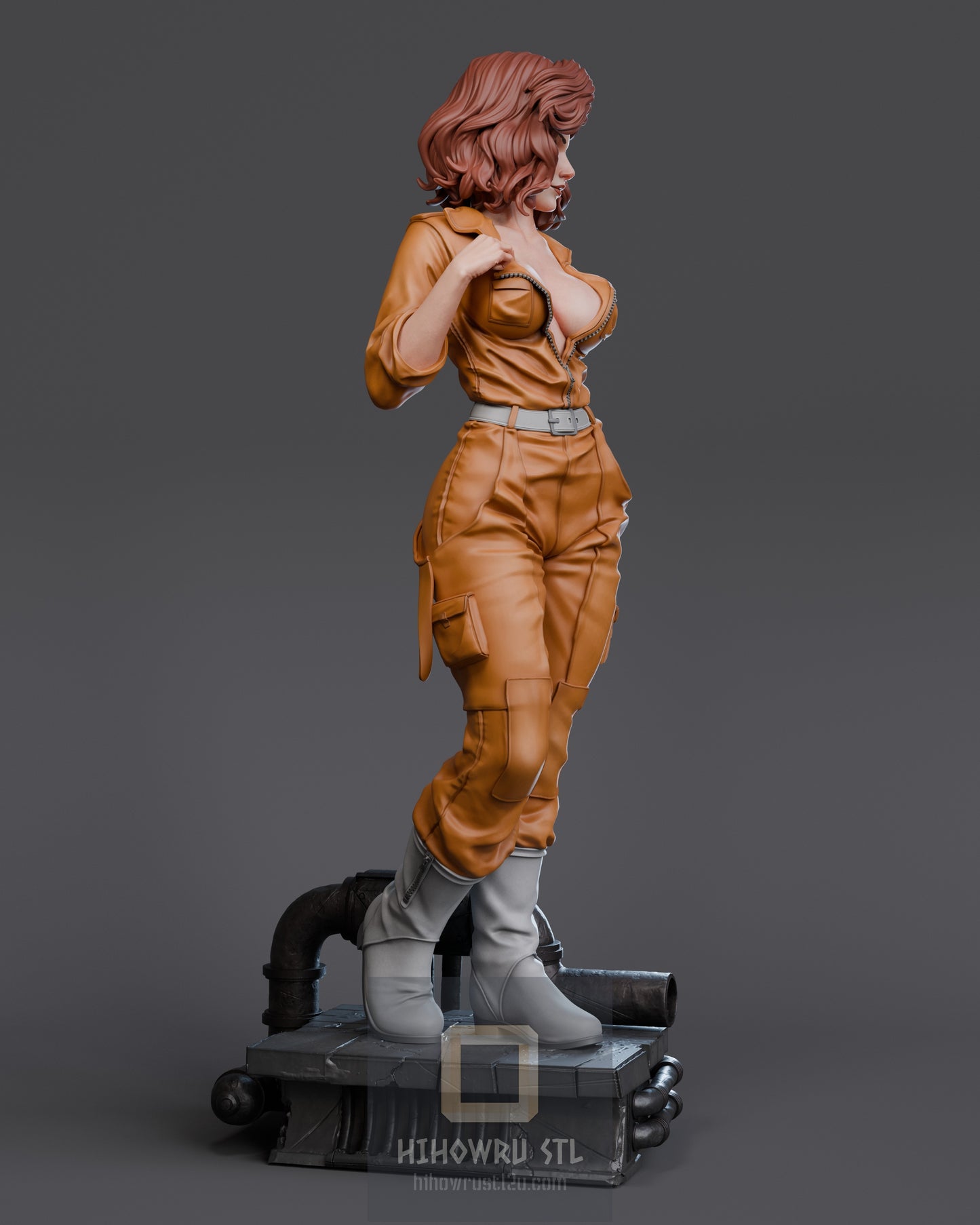 4853 April O'Neil NSFW - TMNT - STL 3D Print Files