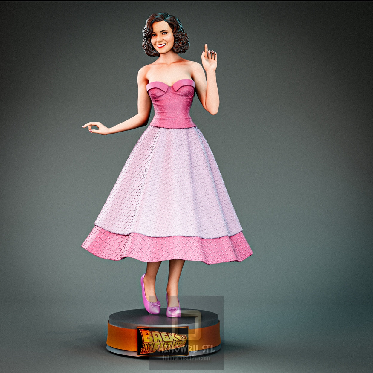 4934 Lorraine Baines McFly NSFW - Back to the Future - STL 3D Print Files