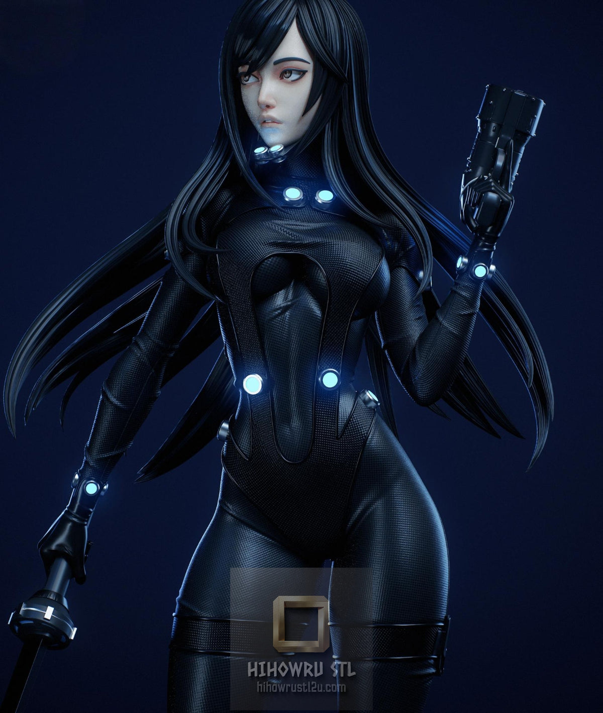 5658 Reika Shimohira NSFW - Gantz - STL 3D Print Files