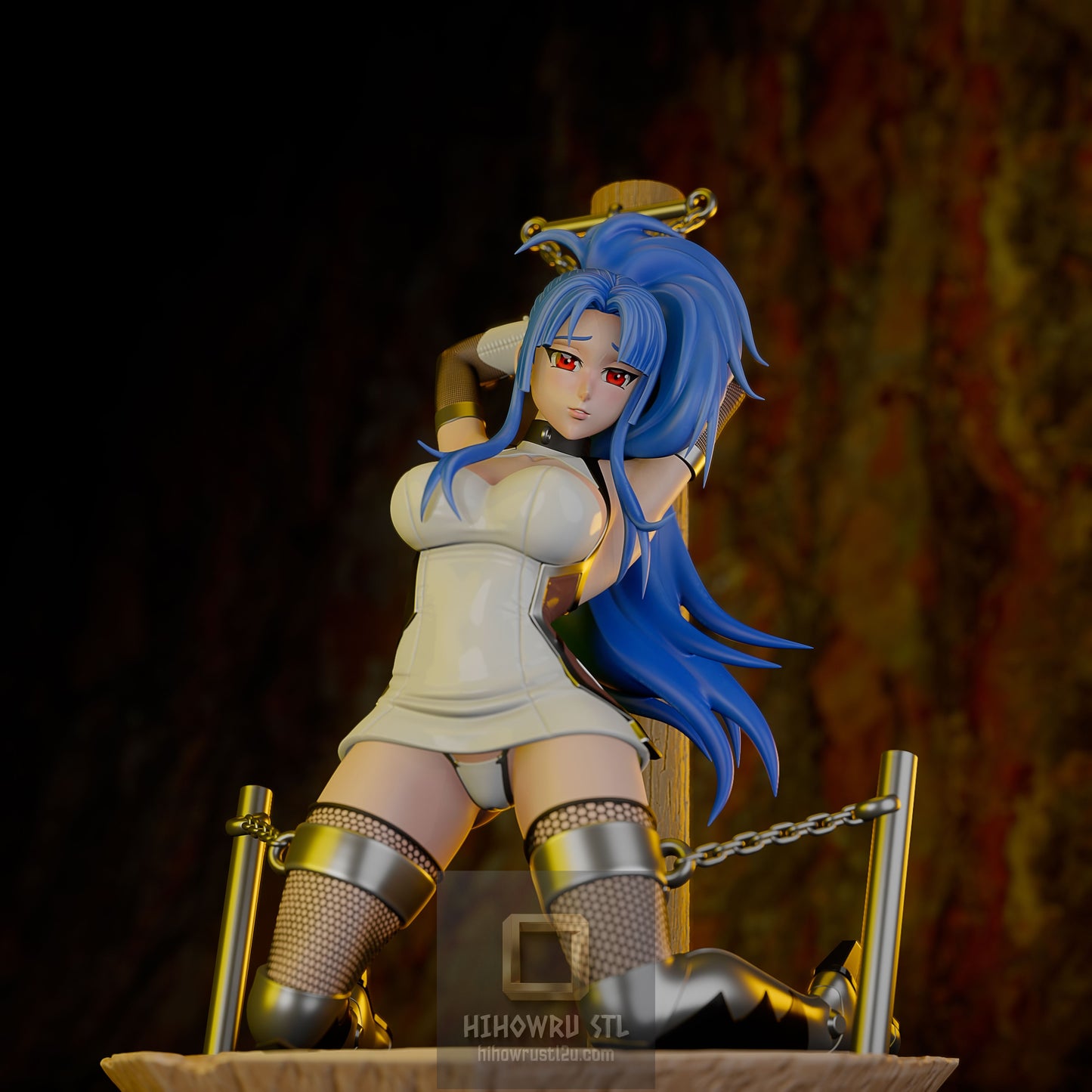 5066 Murasaki Yatsu NSFW - Taimanin - STL 3D Print Files