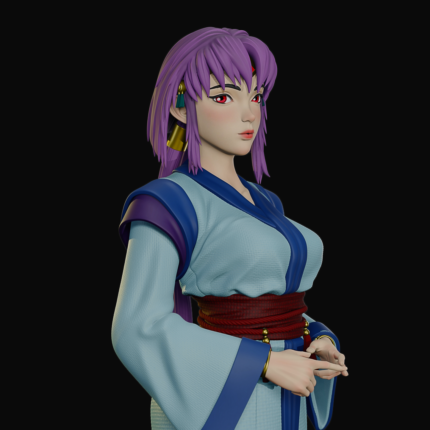 3188 Ayeka Masaki Jurai NSFW - Tenchi Muyo - STL 3D Print Files