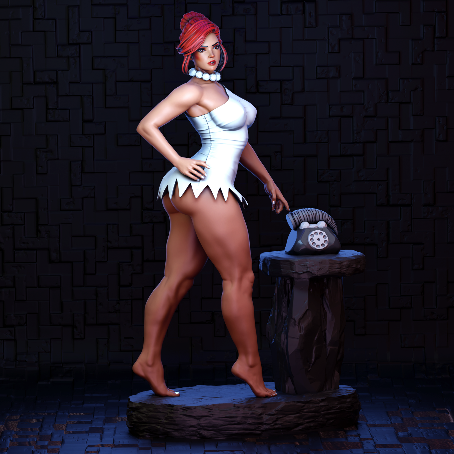 3369 Wilma Flintstone - The Flintstones - STL 3D Print Files