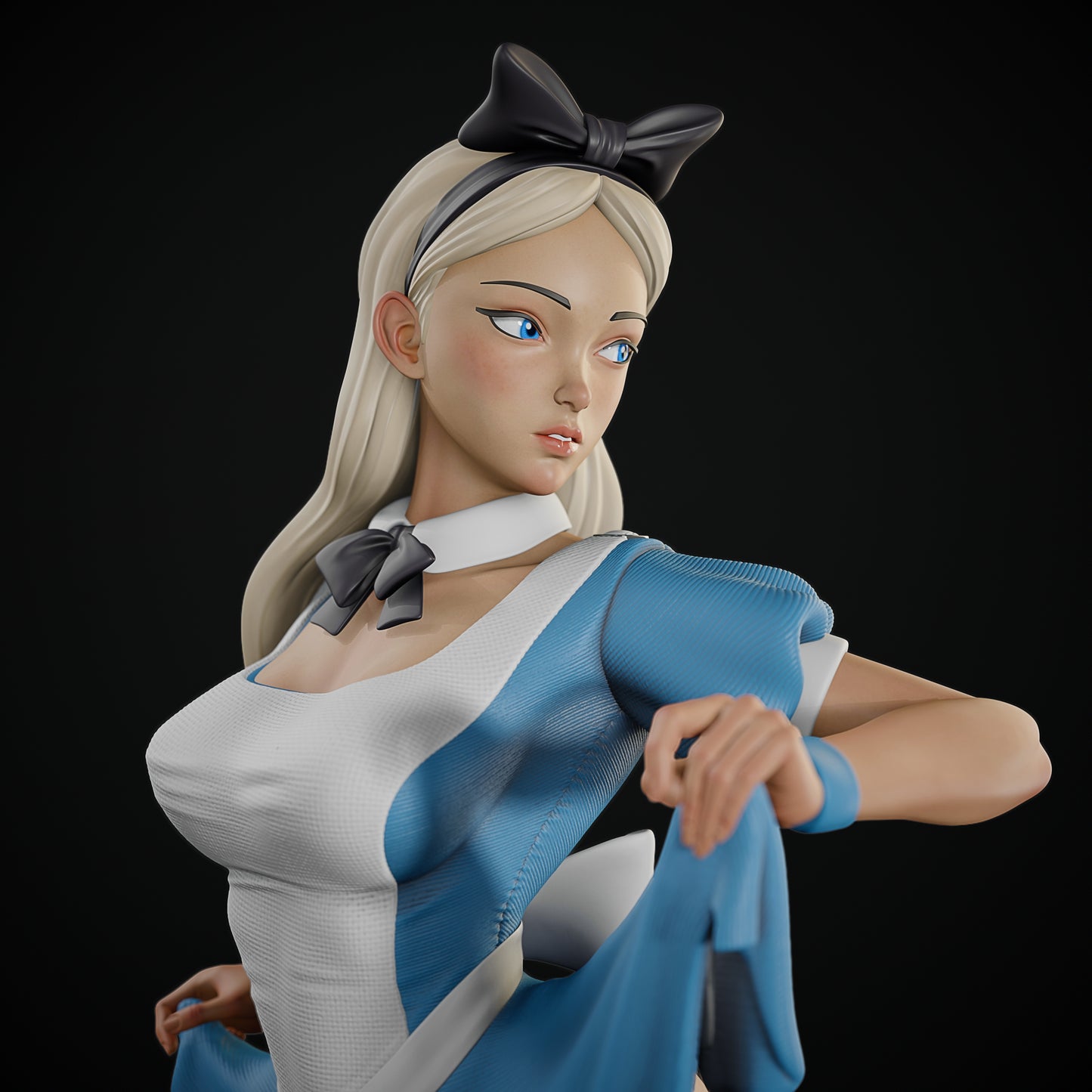 2879 Alice NSFW - Alice in Wonderland - STL 3D Print Files