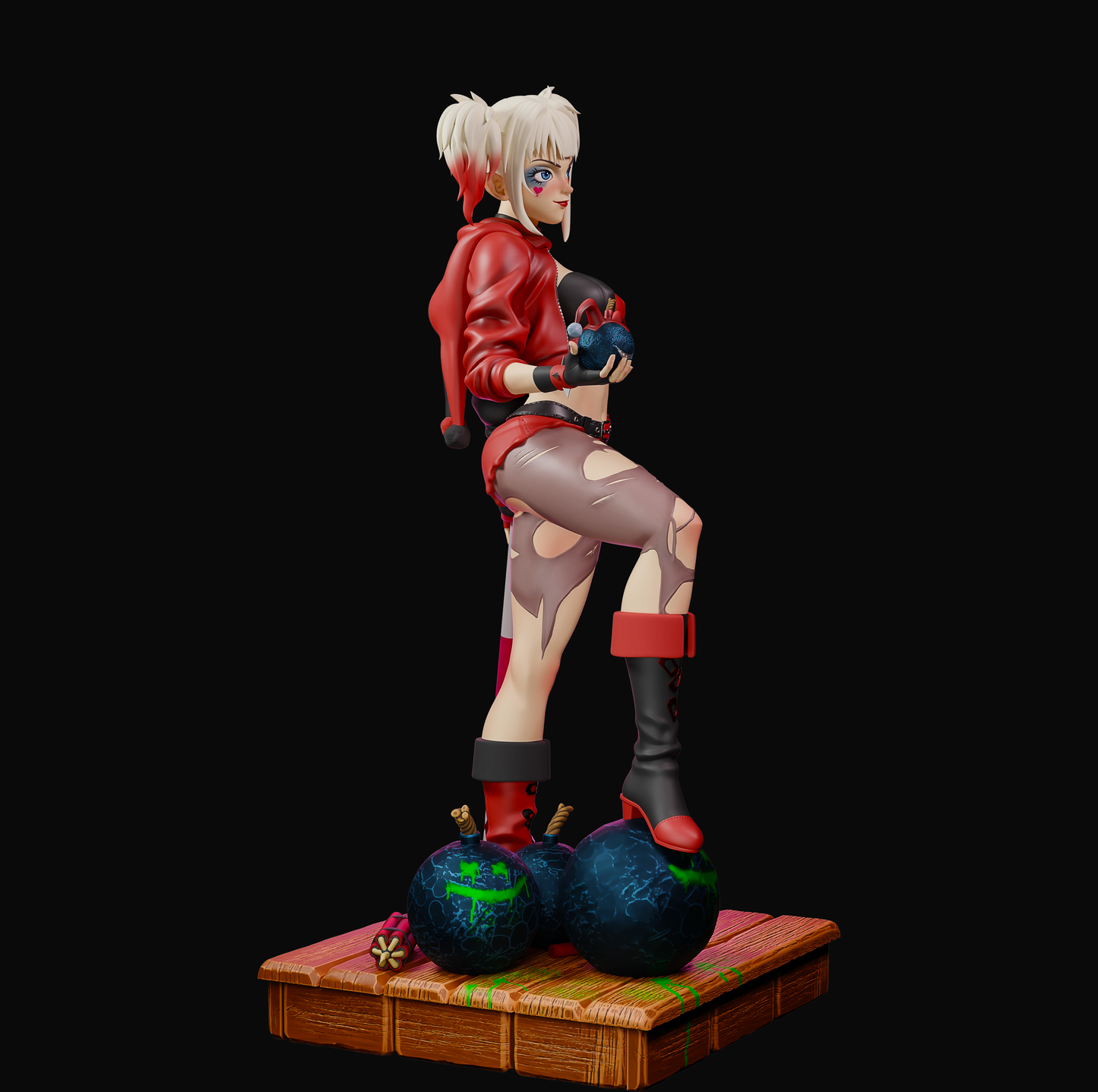 2740 Harley Quinn NSFW - DC Comics - STL 3D Print Files