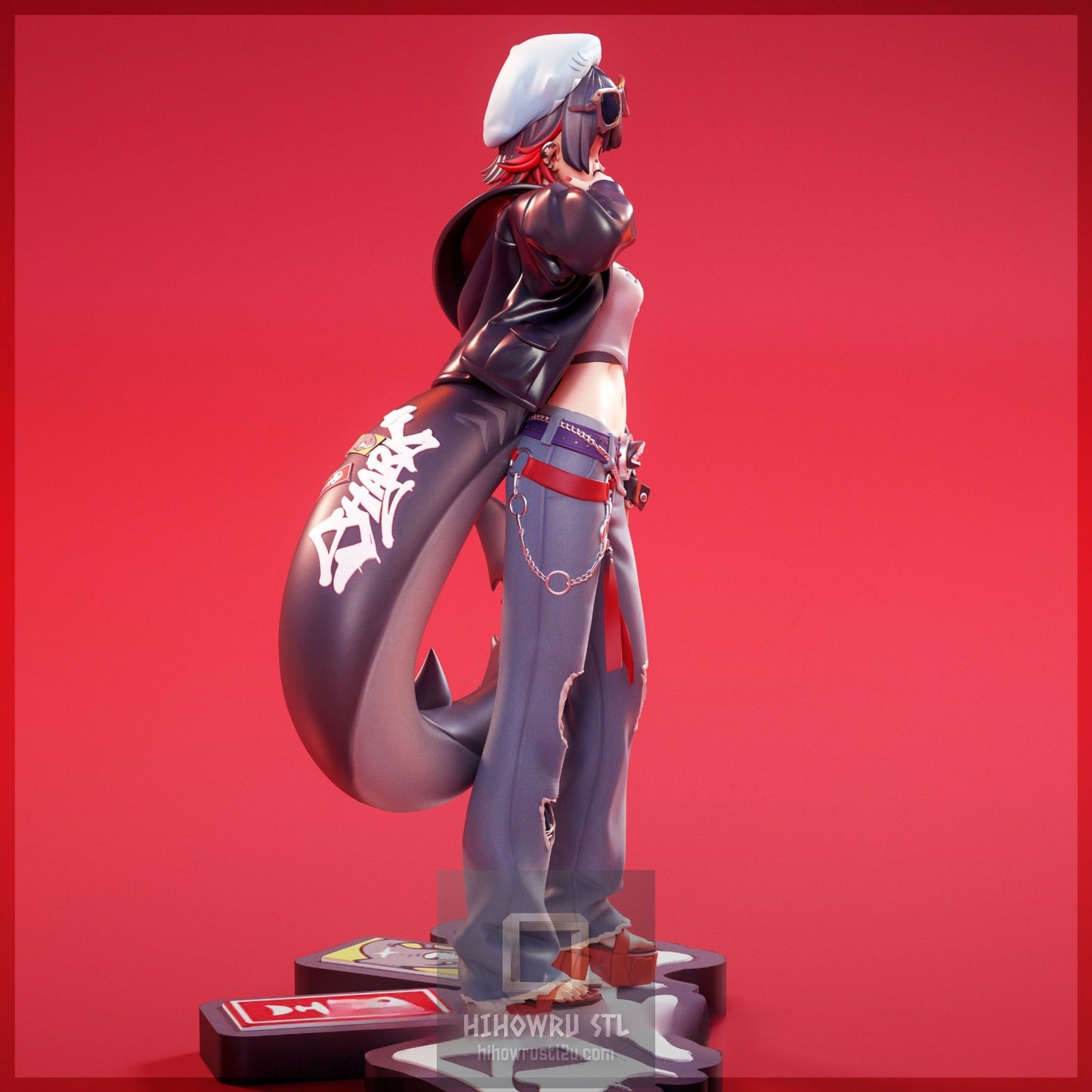 4962 Ellen Joe - Zenless Zone Zero - STL 3D Print Files