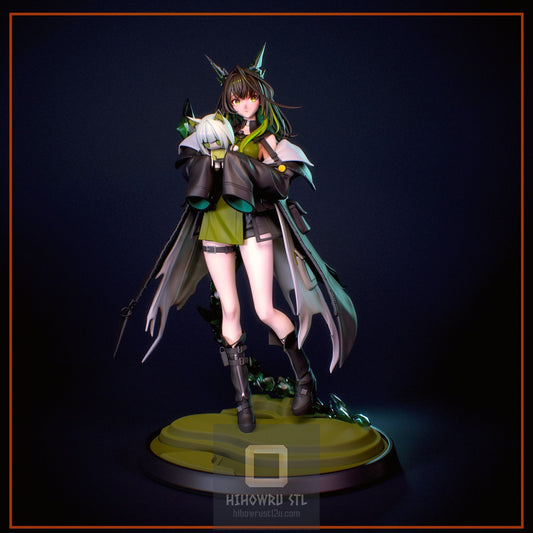 4854 Mon3tr - Arknights Terra - STL 3D Print Files