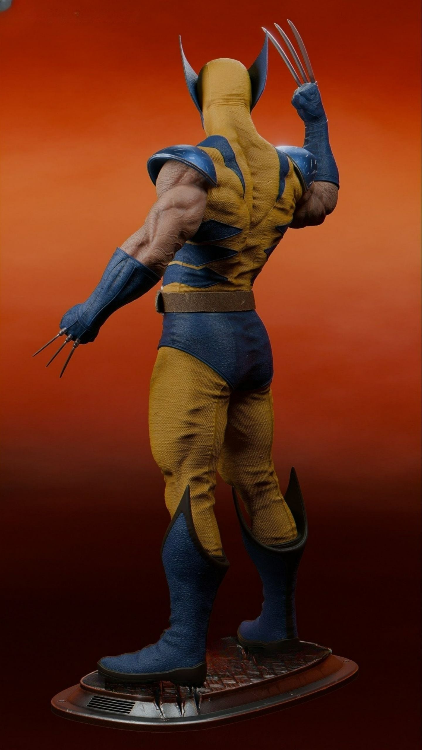 3126 WOLVERINE - X-MEN - STL 3D Print Files