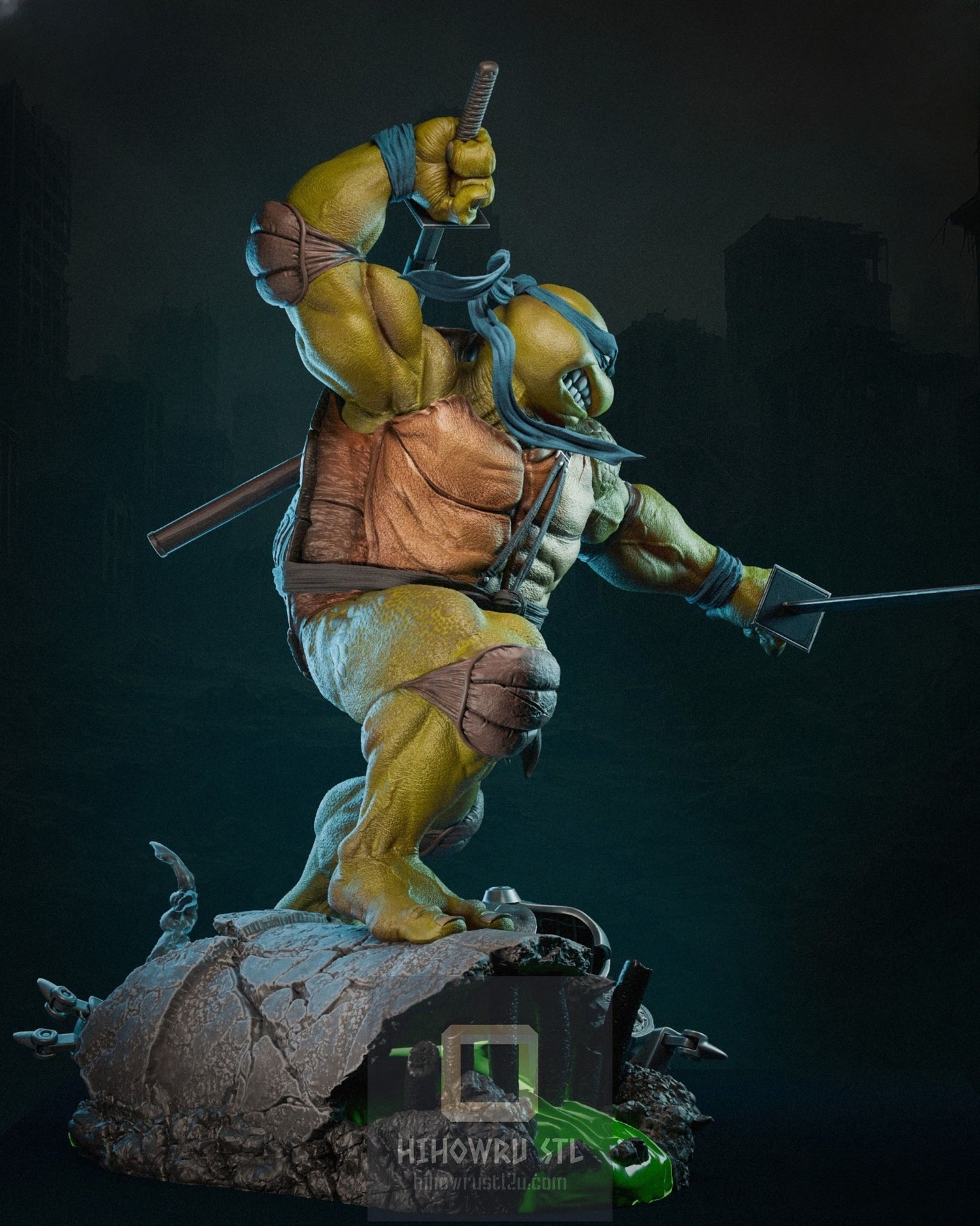 4356 Leonardo - TMNT - STL 3D Print Files