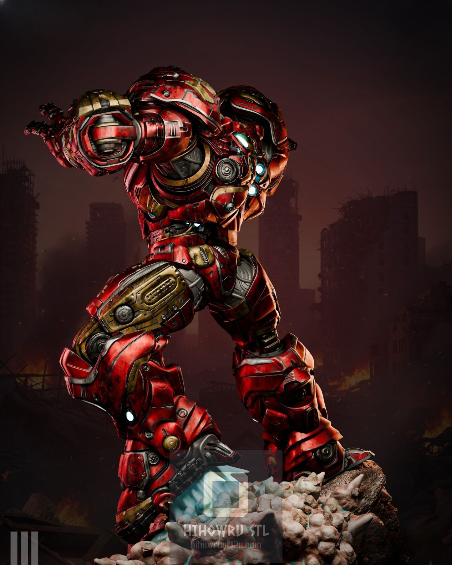 4488 Hulkbuster - Marvel Comics - STL 3D Print Files