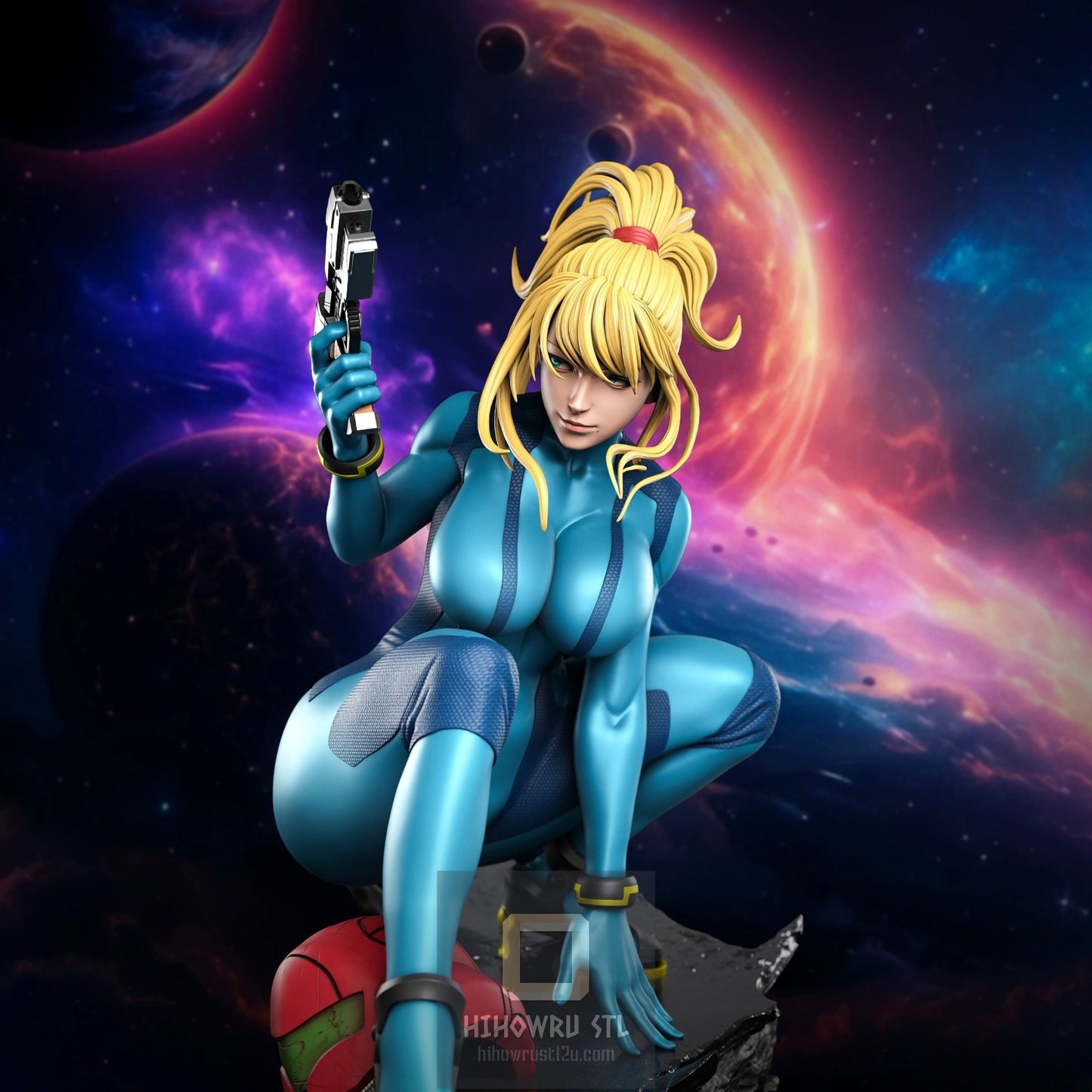 4565 Samus Aran - Metroid - STL 3D Print Files