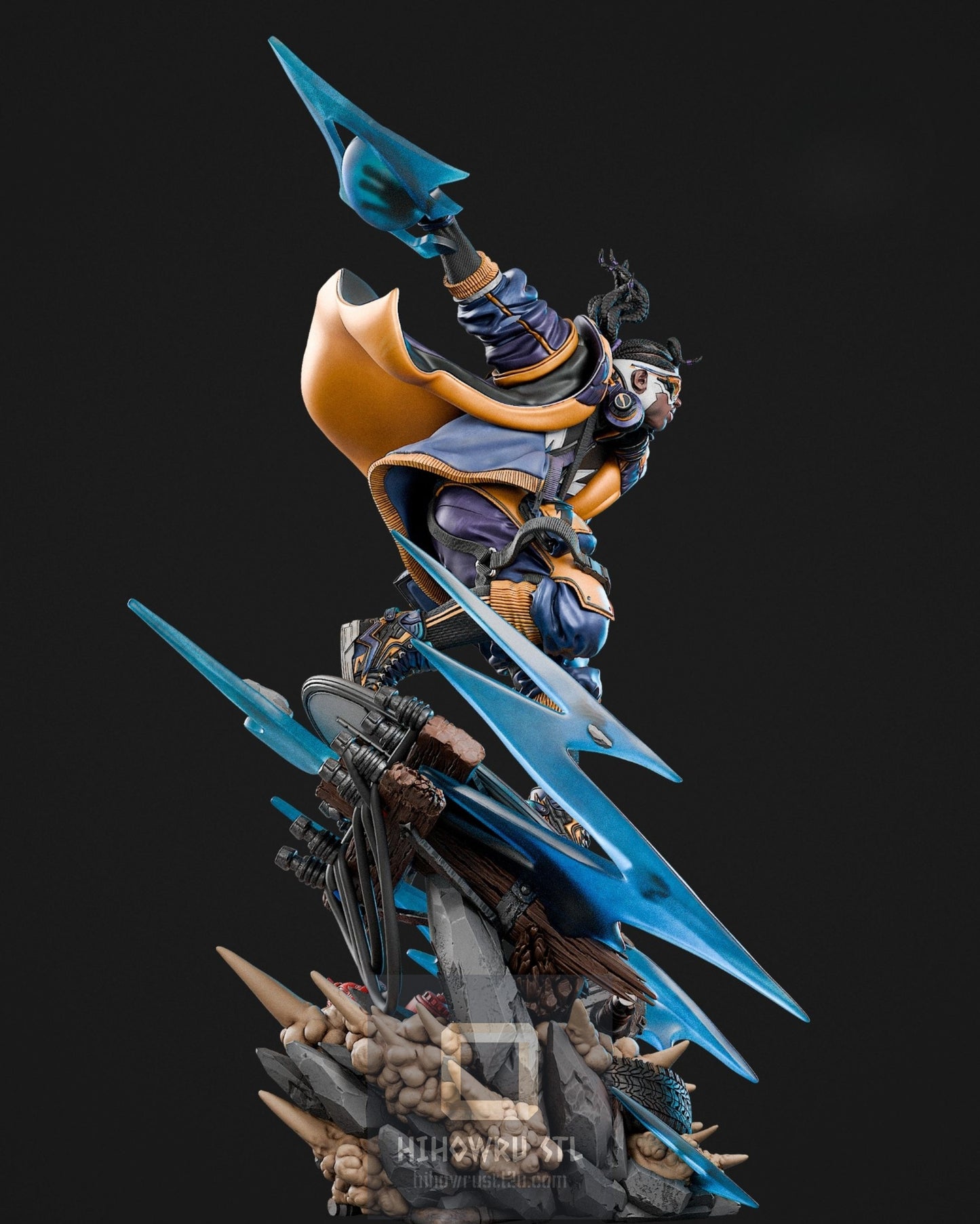 4567 Static Shock - DC Comics - STL 3D Print Files