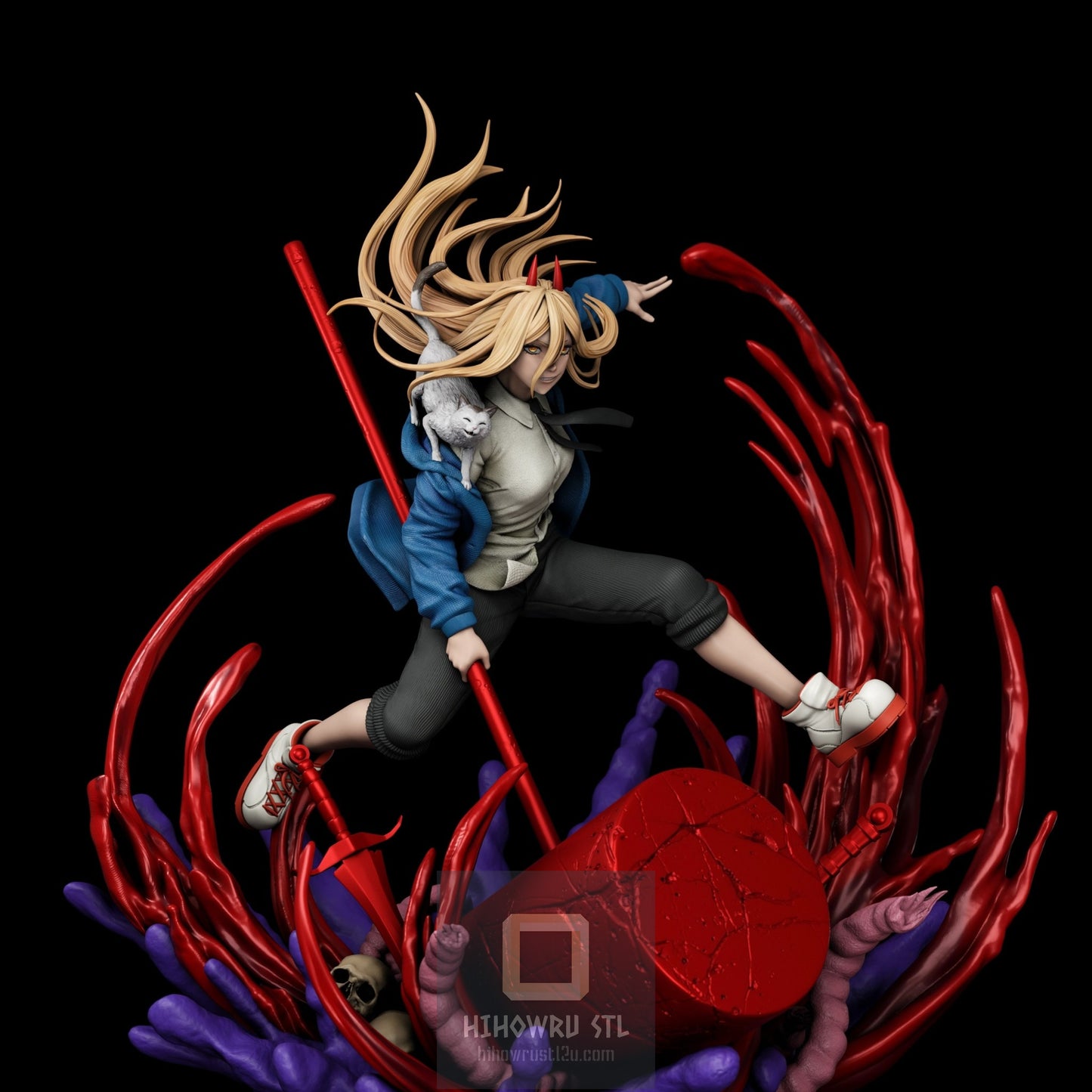 4605 Power - Chainsaw Man - STL 3D Print Files