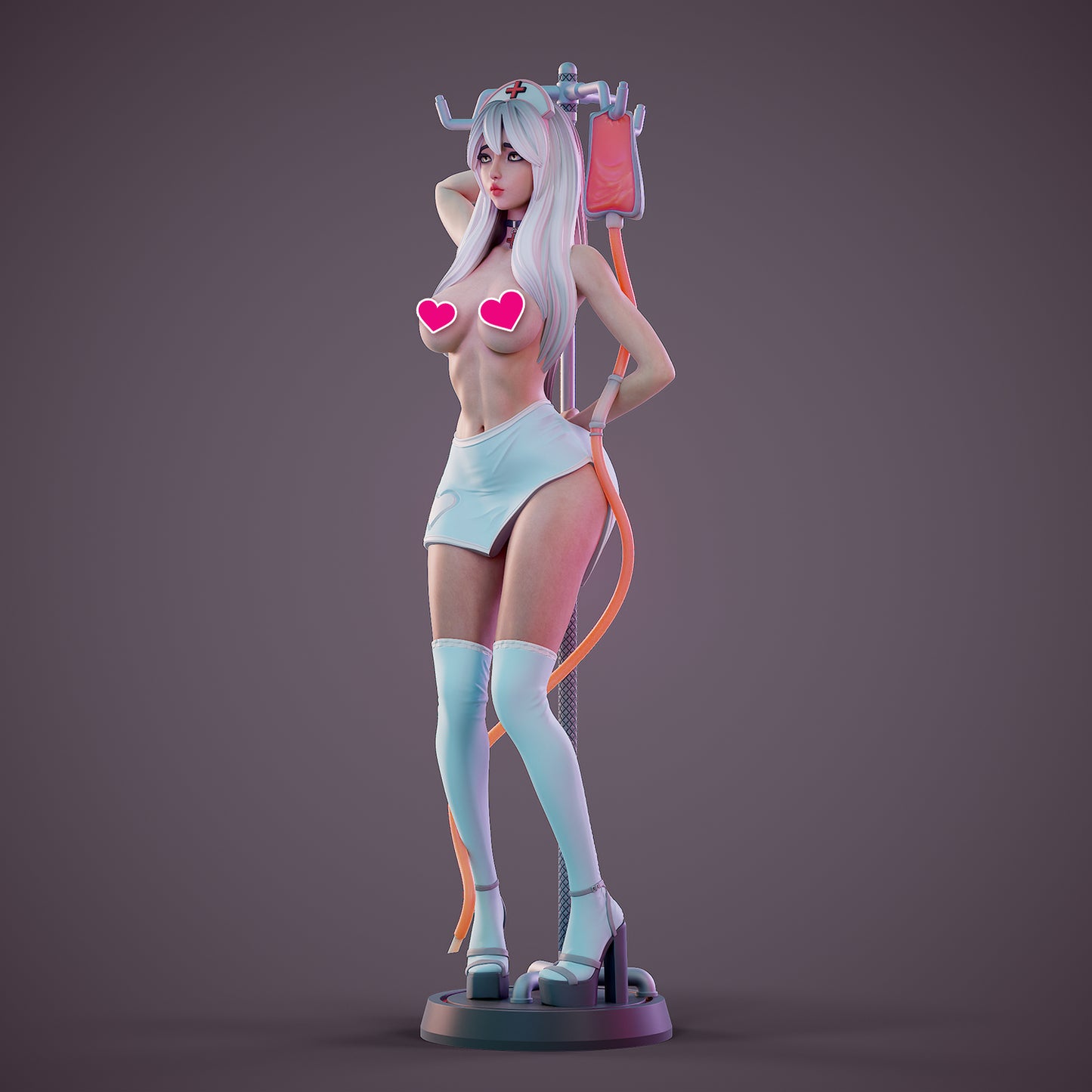 2538 Sweet Nurse NSFW - STL 3D Print Files