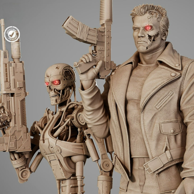 3688 Terminator AND T-800 Endoskeleton - STL 3D Print Files – My Stl
