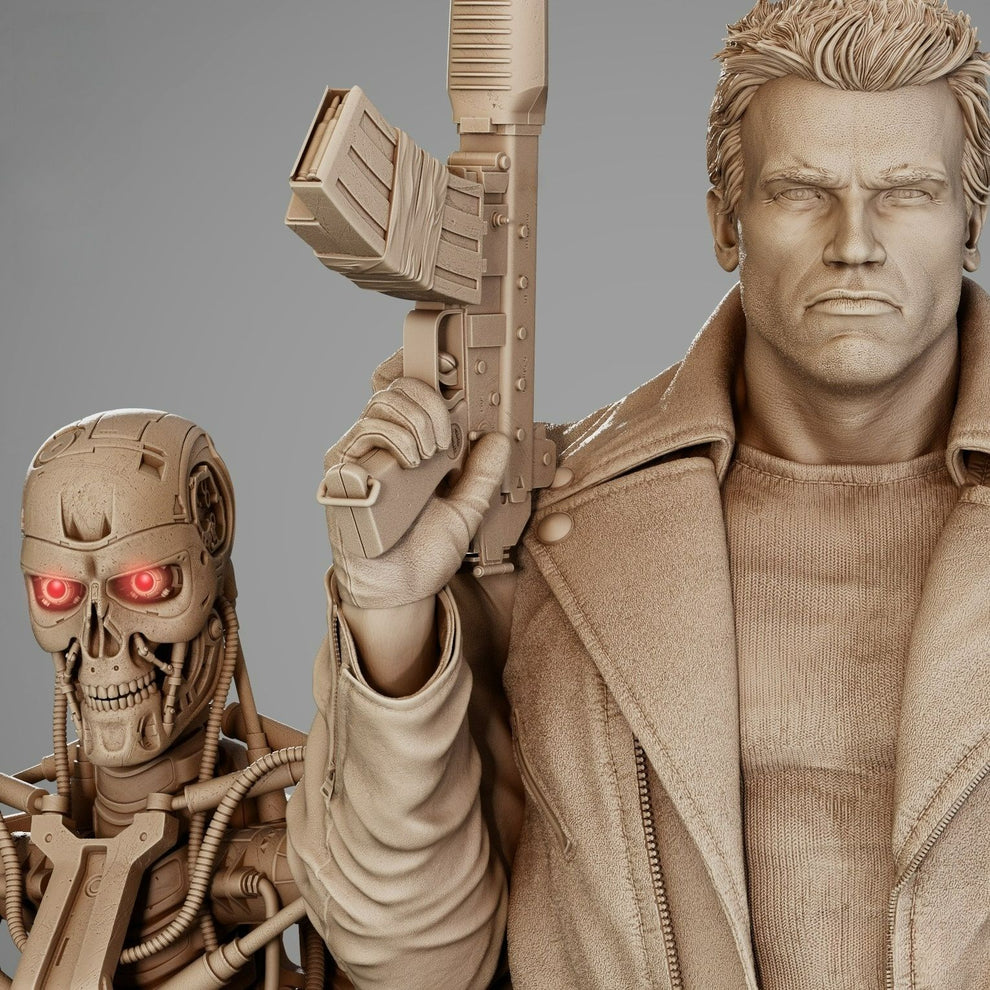 3688 Terminator AND T-800 Endoskeleton - STL 3D Print Files – My Stl