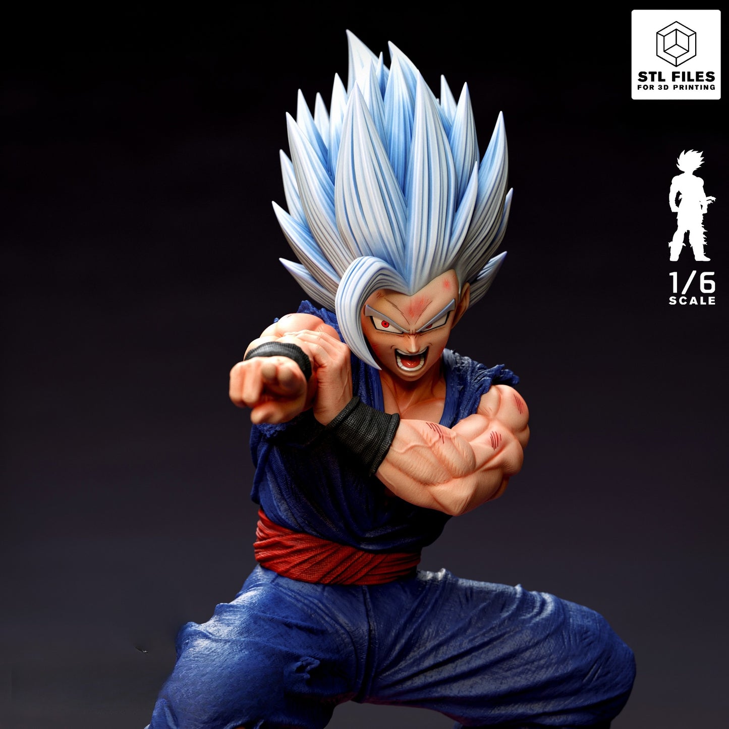 3474 Gohan Beast - Dragon Ball Super - STL 3D Print Files
