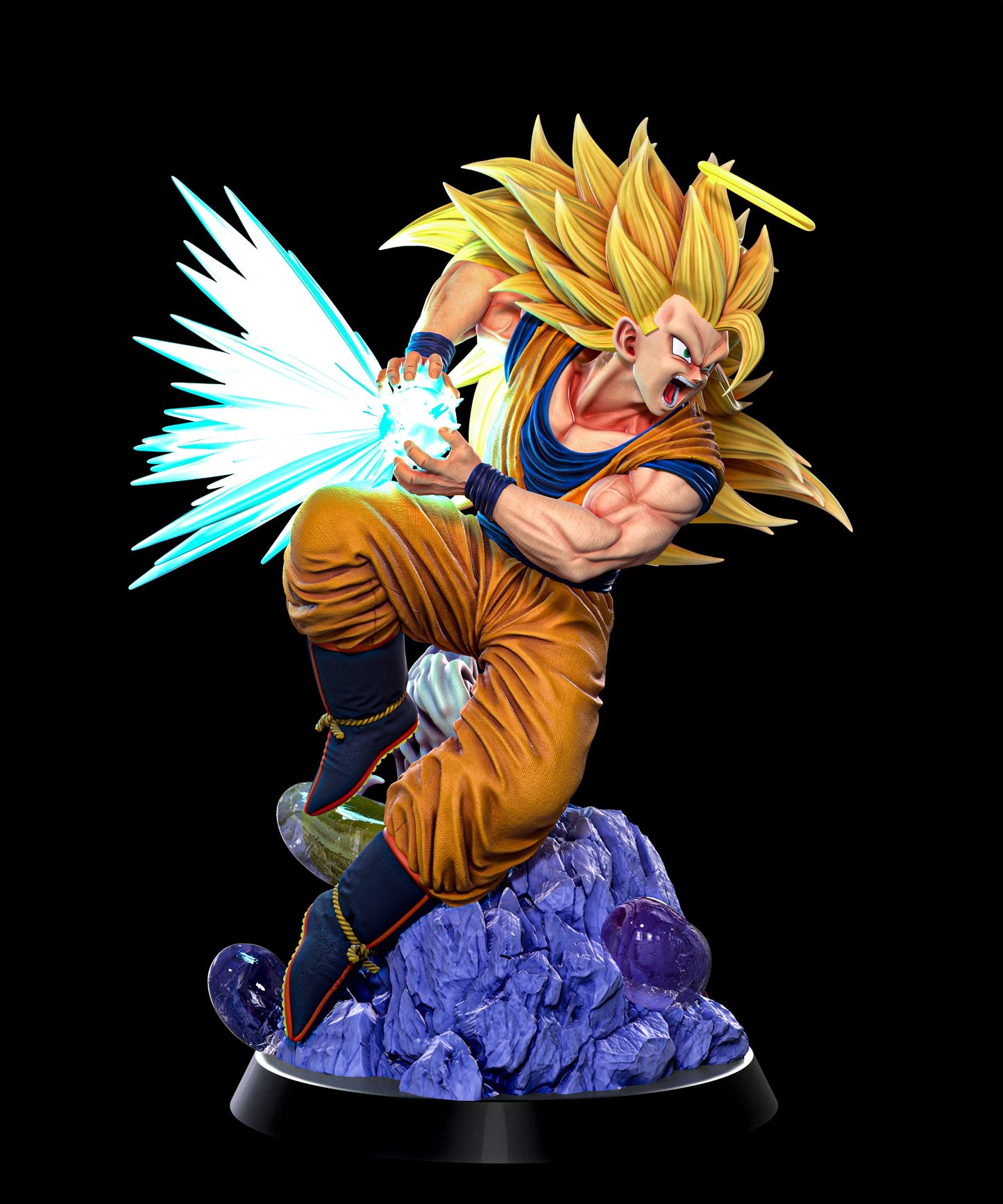 1681 Goku SSJ3 - Dragon Ball Z - STL 3D Print Files