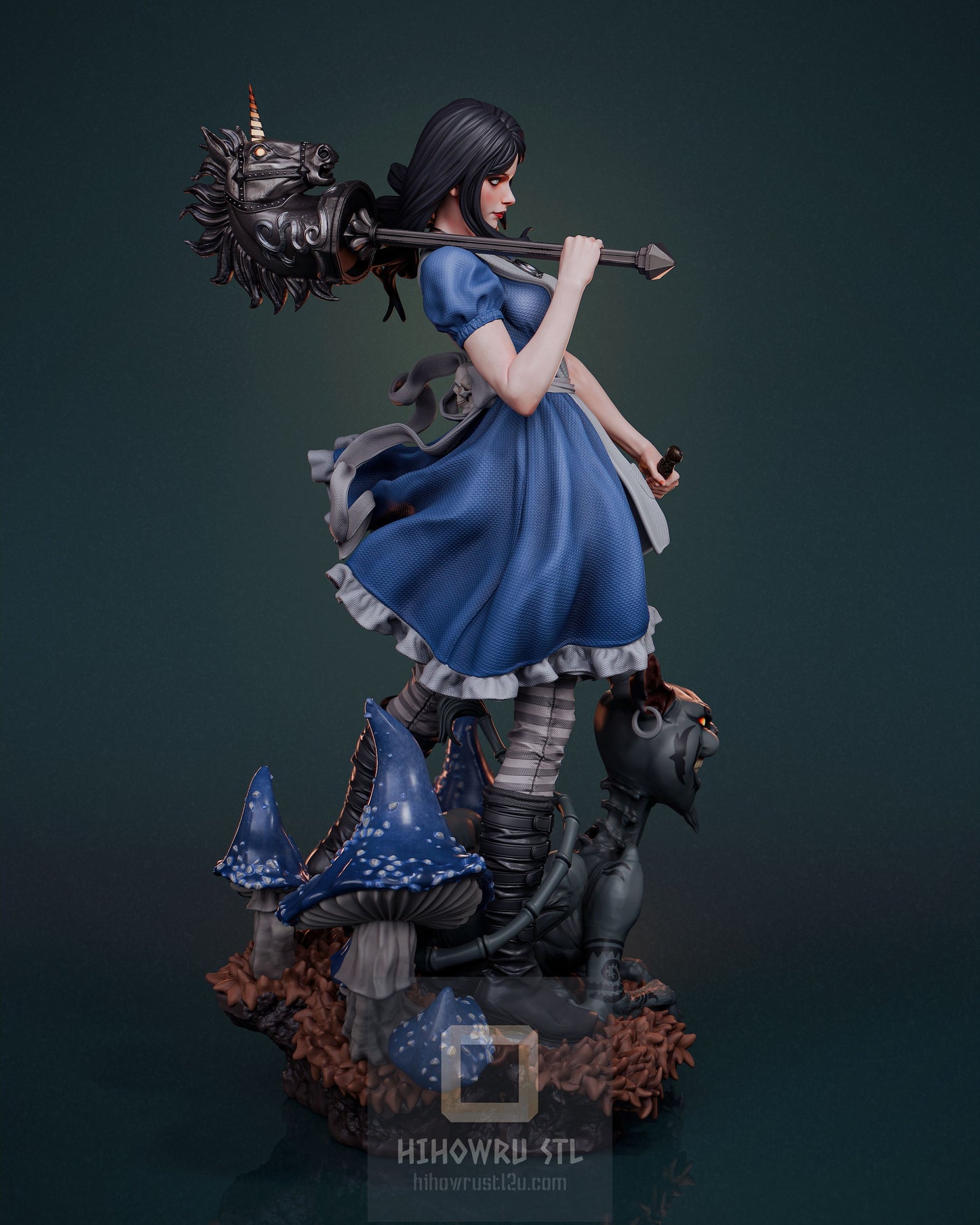 4450 Alice Liddell NSFW - ALICE Madness Returns - STL 3D Print Files